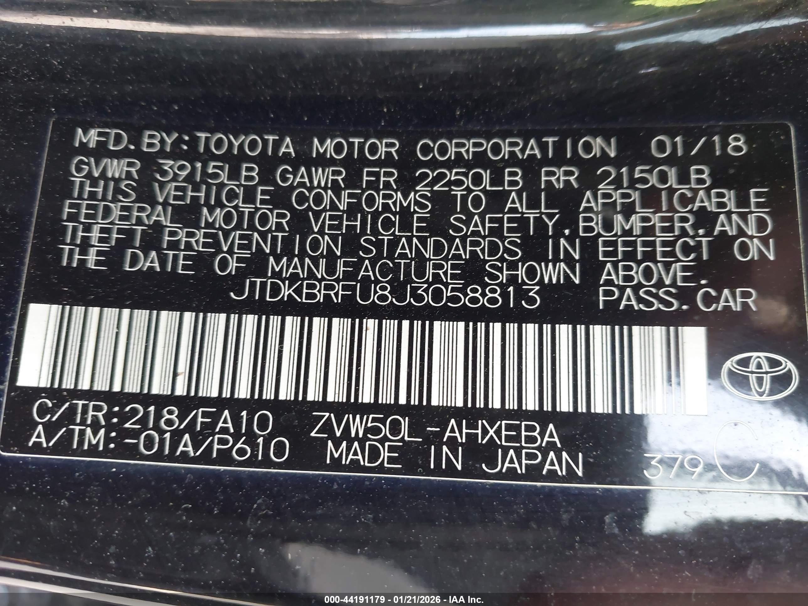 TOYOTA PRIUS image 9