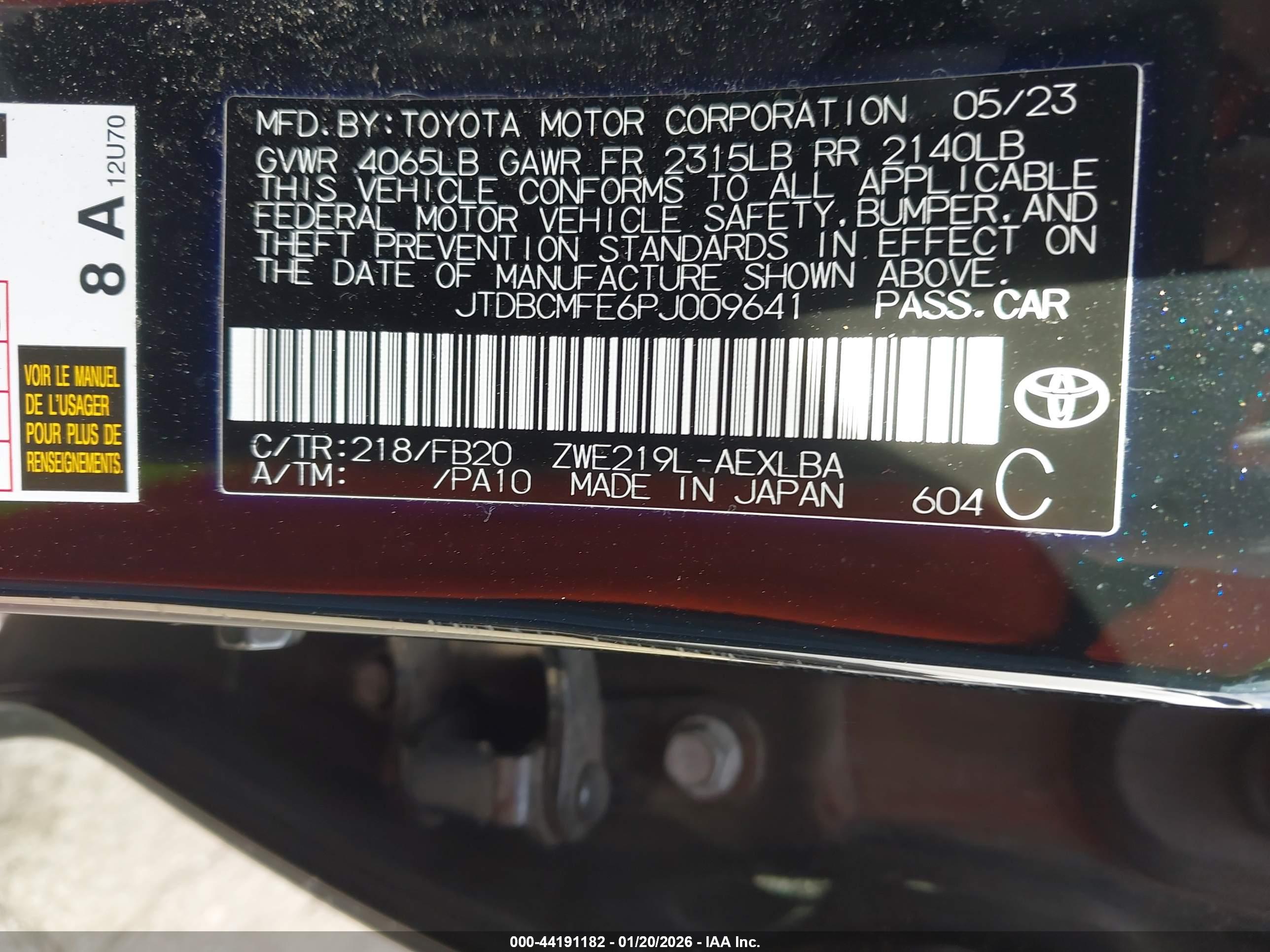 TOYOTA COROLLA image 9