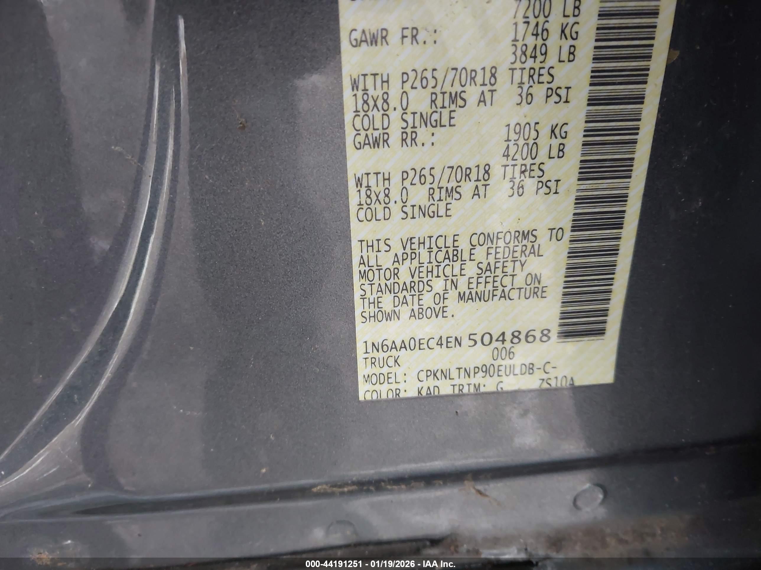 NISSAN TITAN image 9