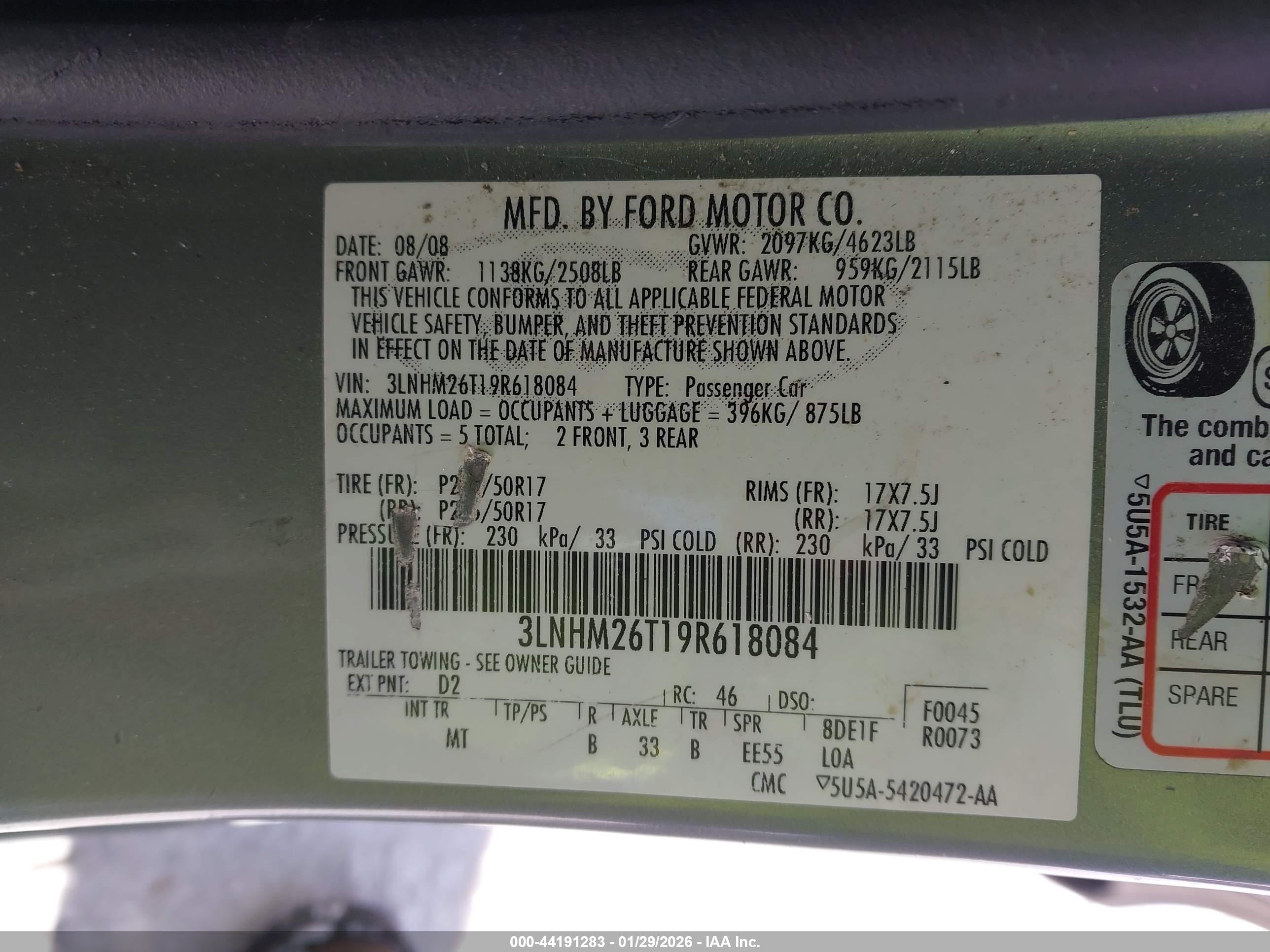 LINCOLN MKZ image 9
