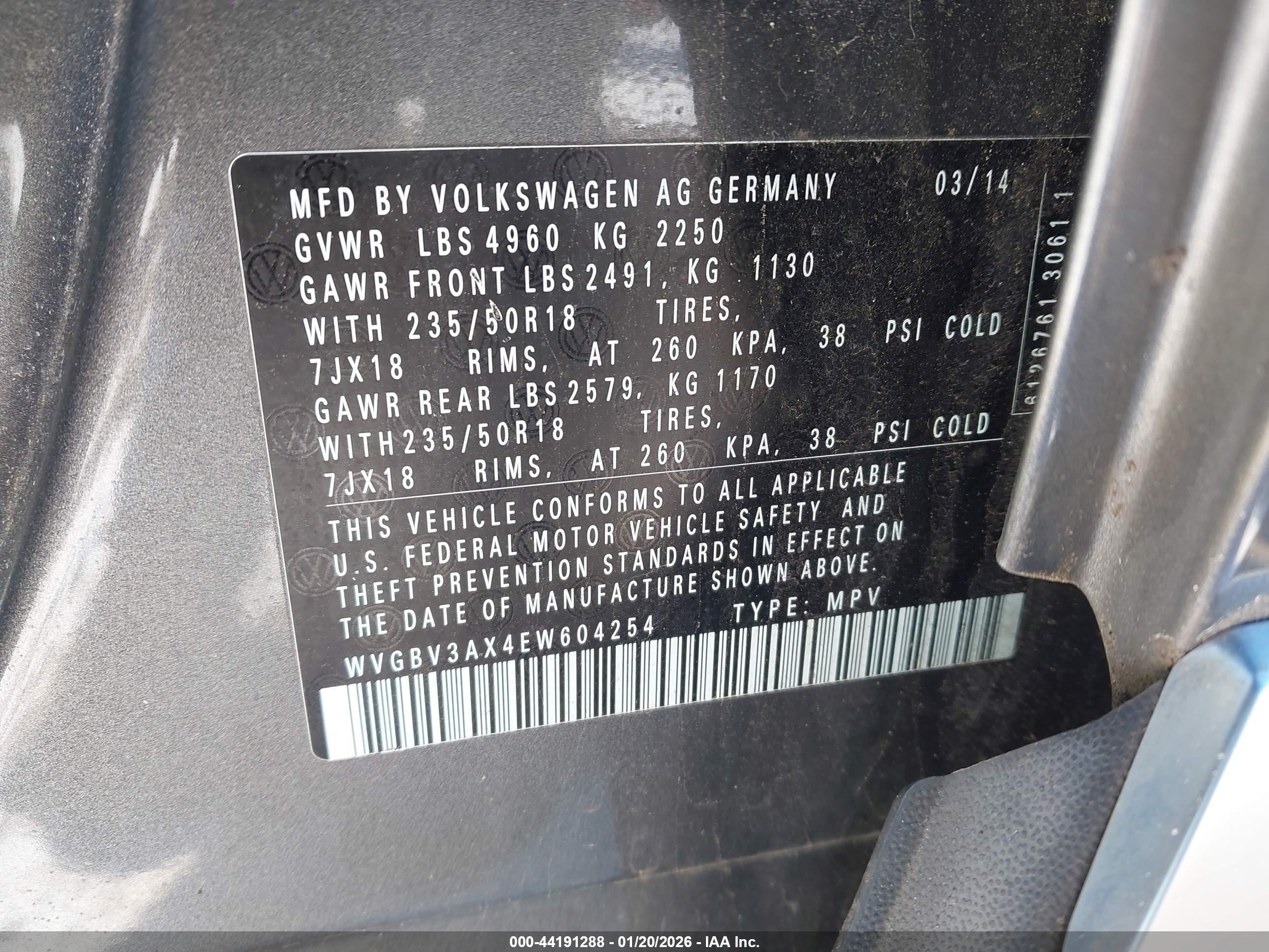 VOLKSWAGEN TIGUAN image 9