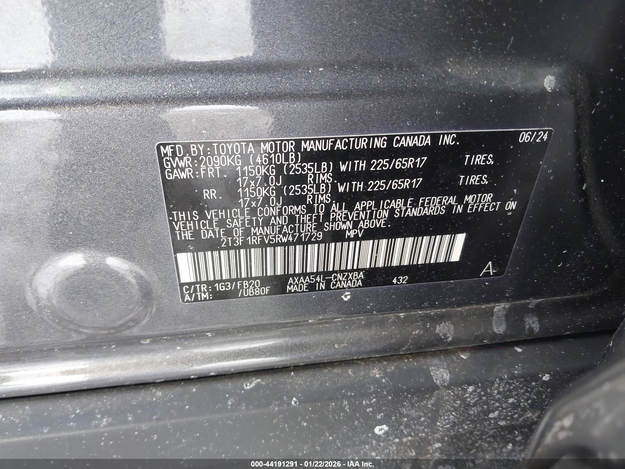 TOYOTA RAV4 image 9