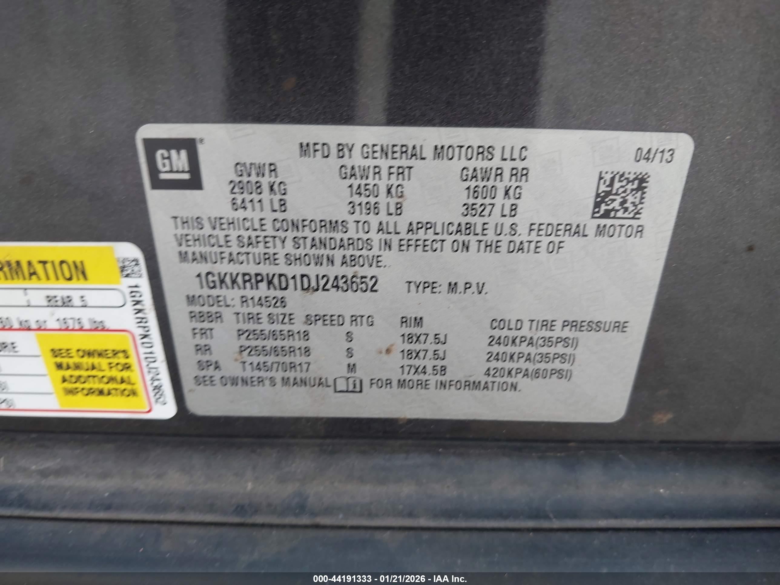 GMC ACADIA image 9