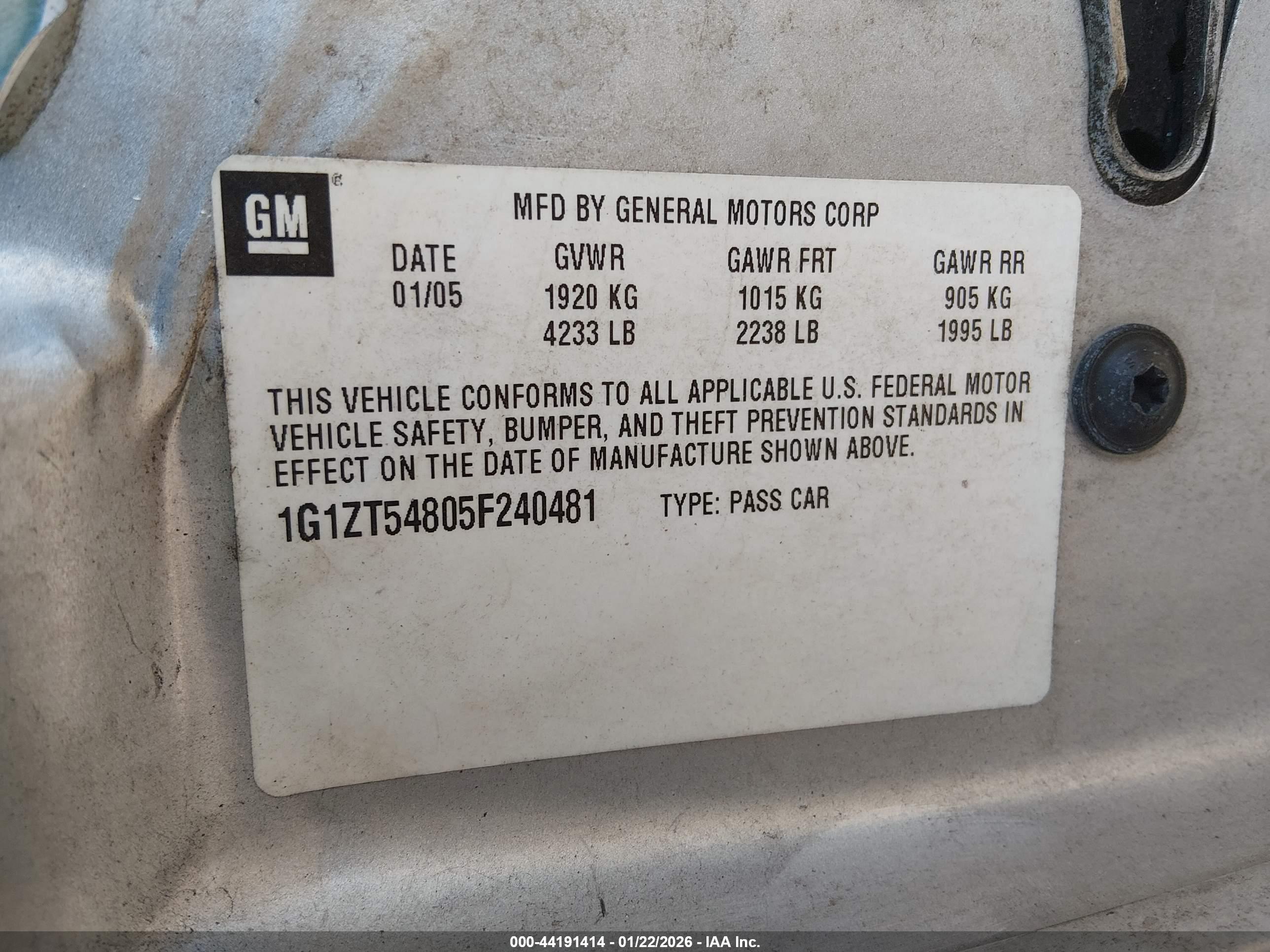 CHEVROLET MALIBU image 9