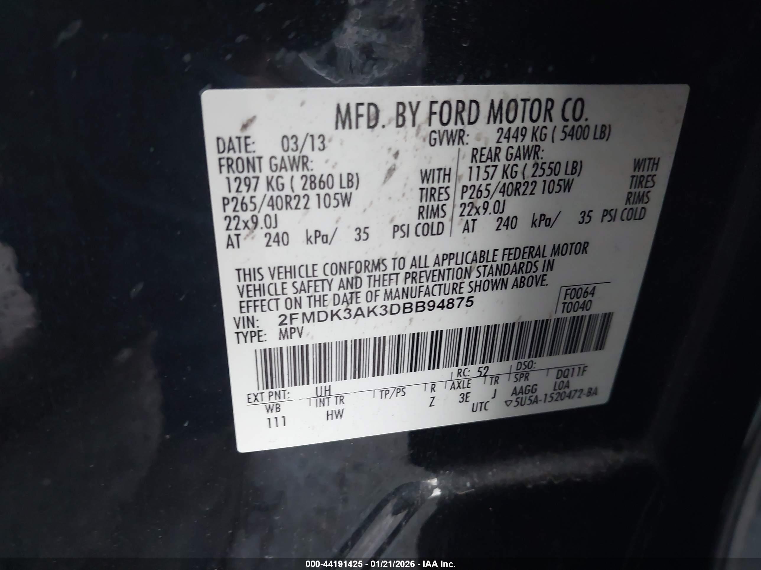 FORD EDGE image 9