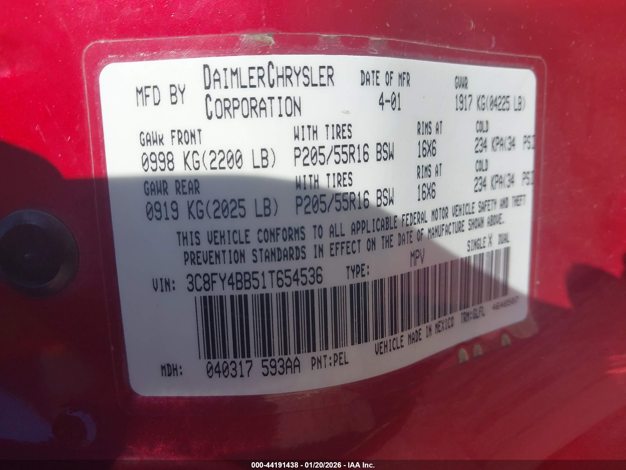 CHRYSLER PT image 9