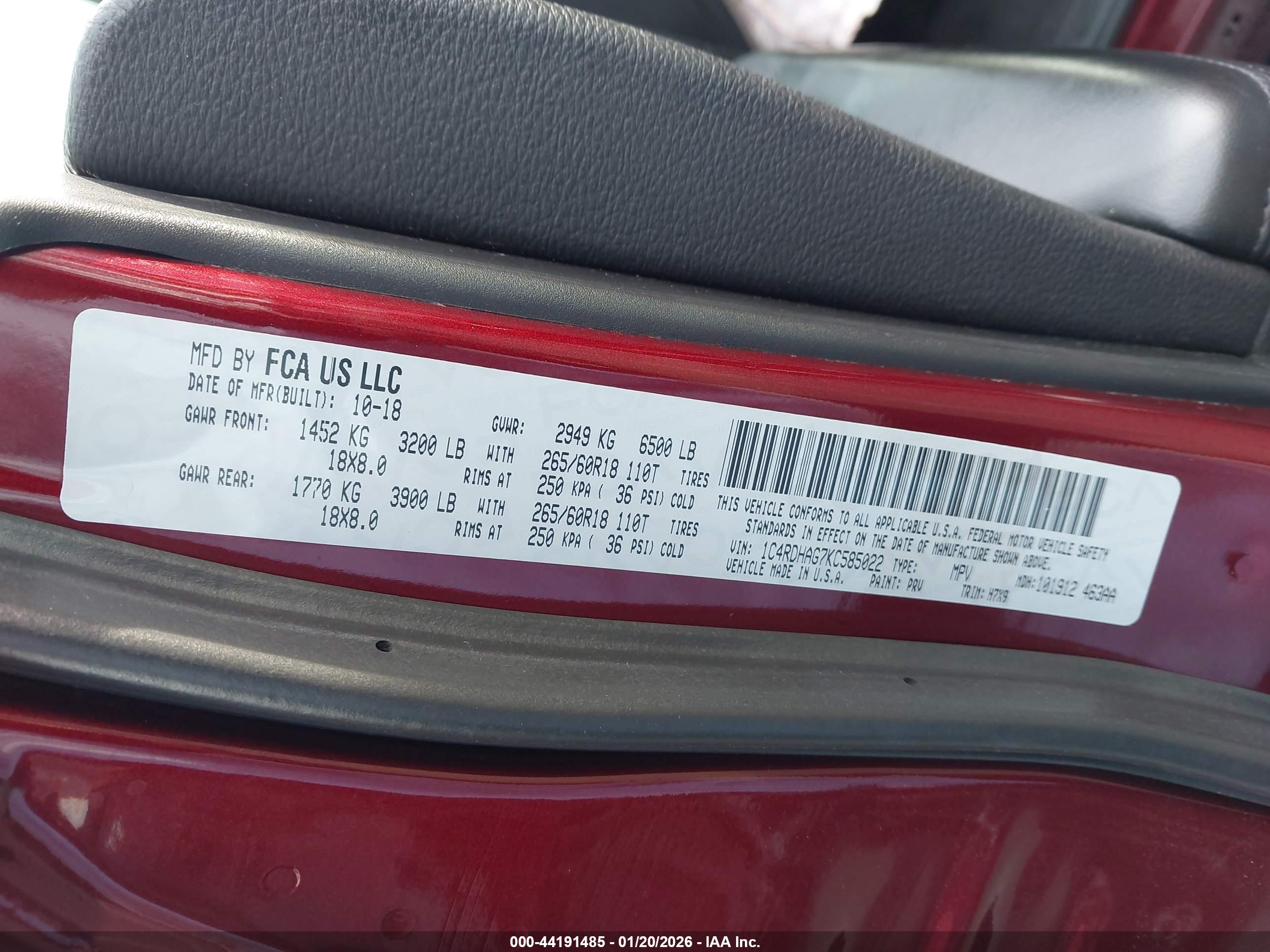 DODGE DURANGO image 9