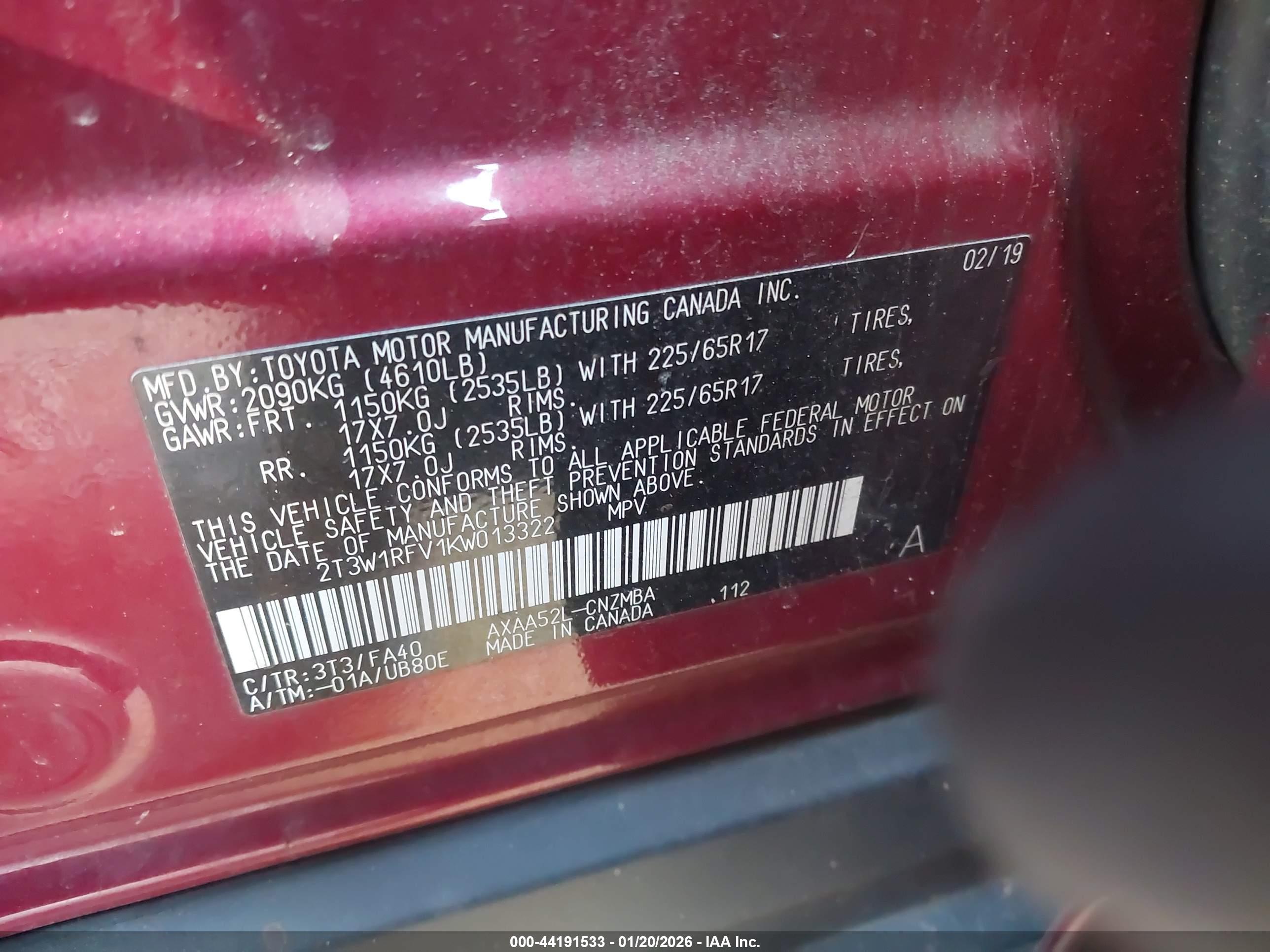 TOYOTA RAV4 image 9