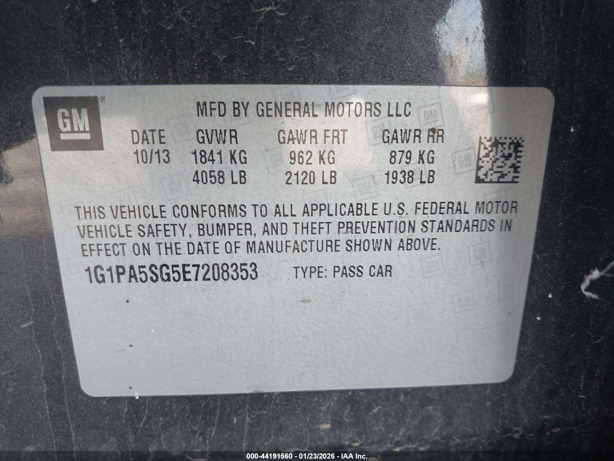 CHEVROLET CRUZE image 9