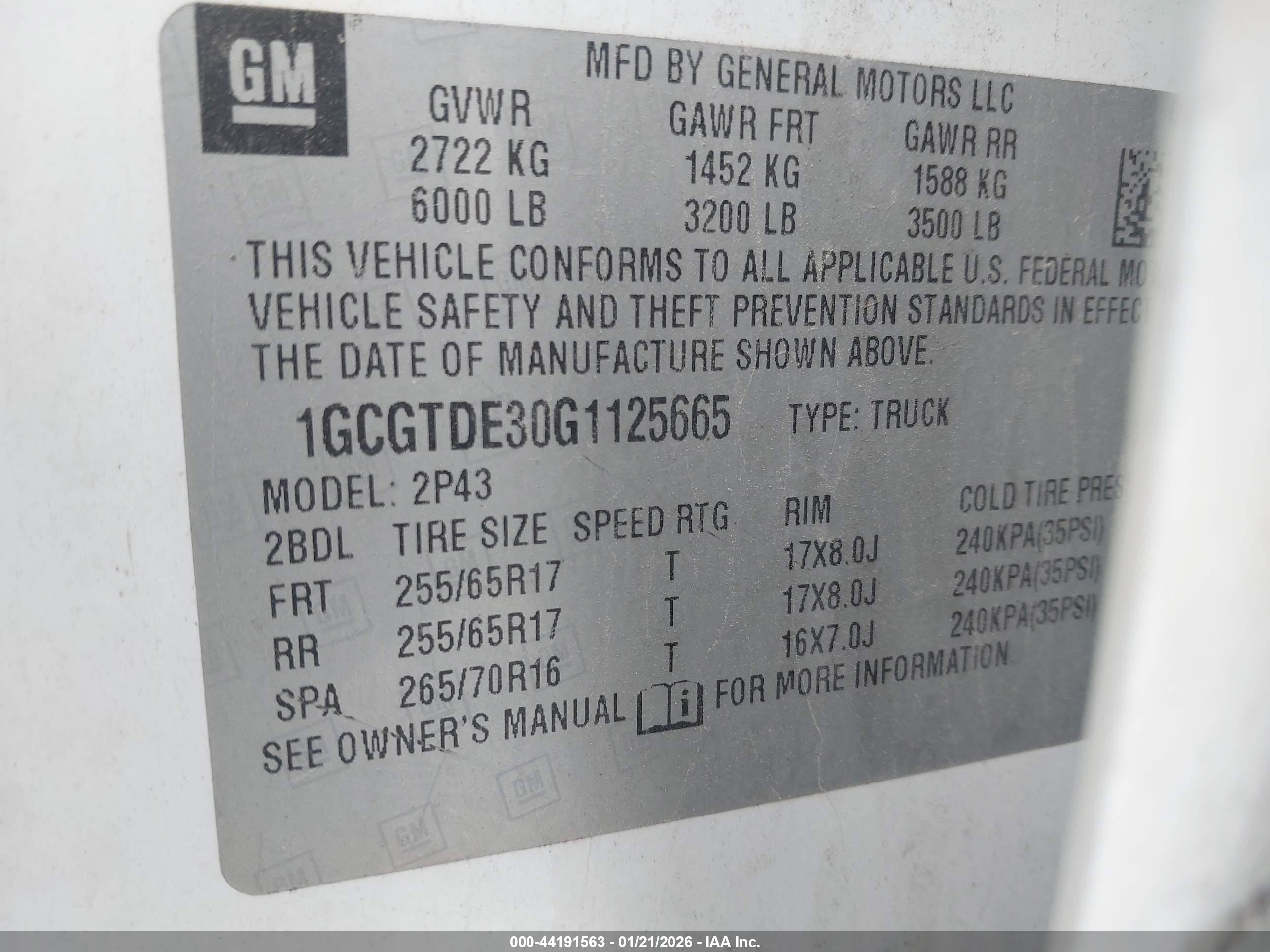 CHEVROLET COLORADO image 9