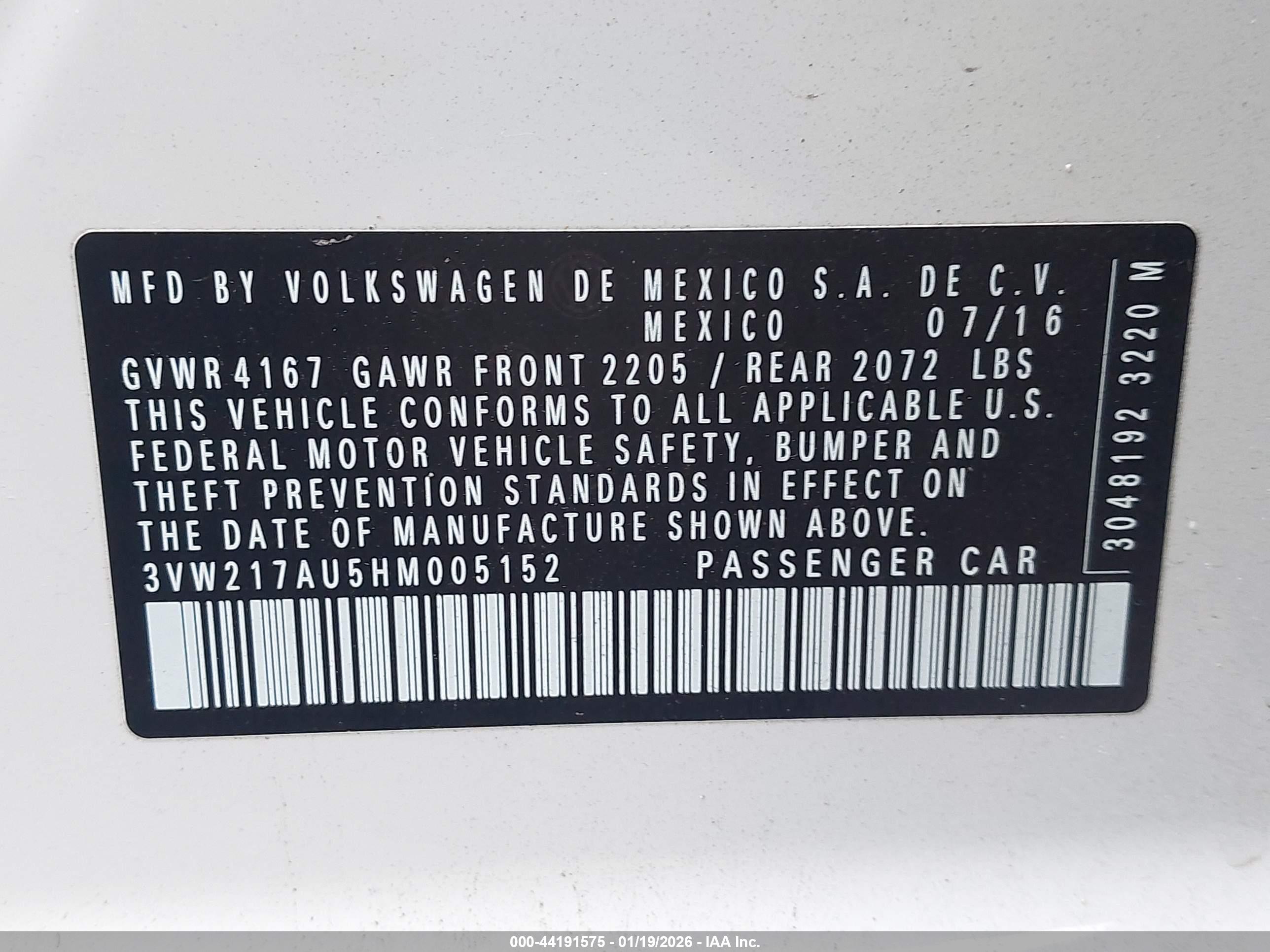 VOLKSWAGEN GOLF image 9