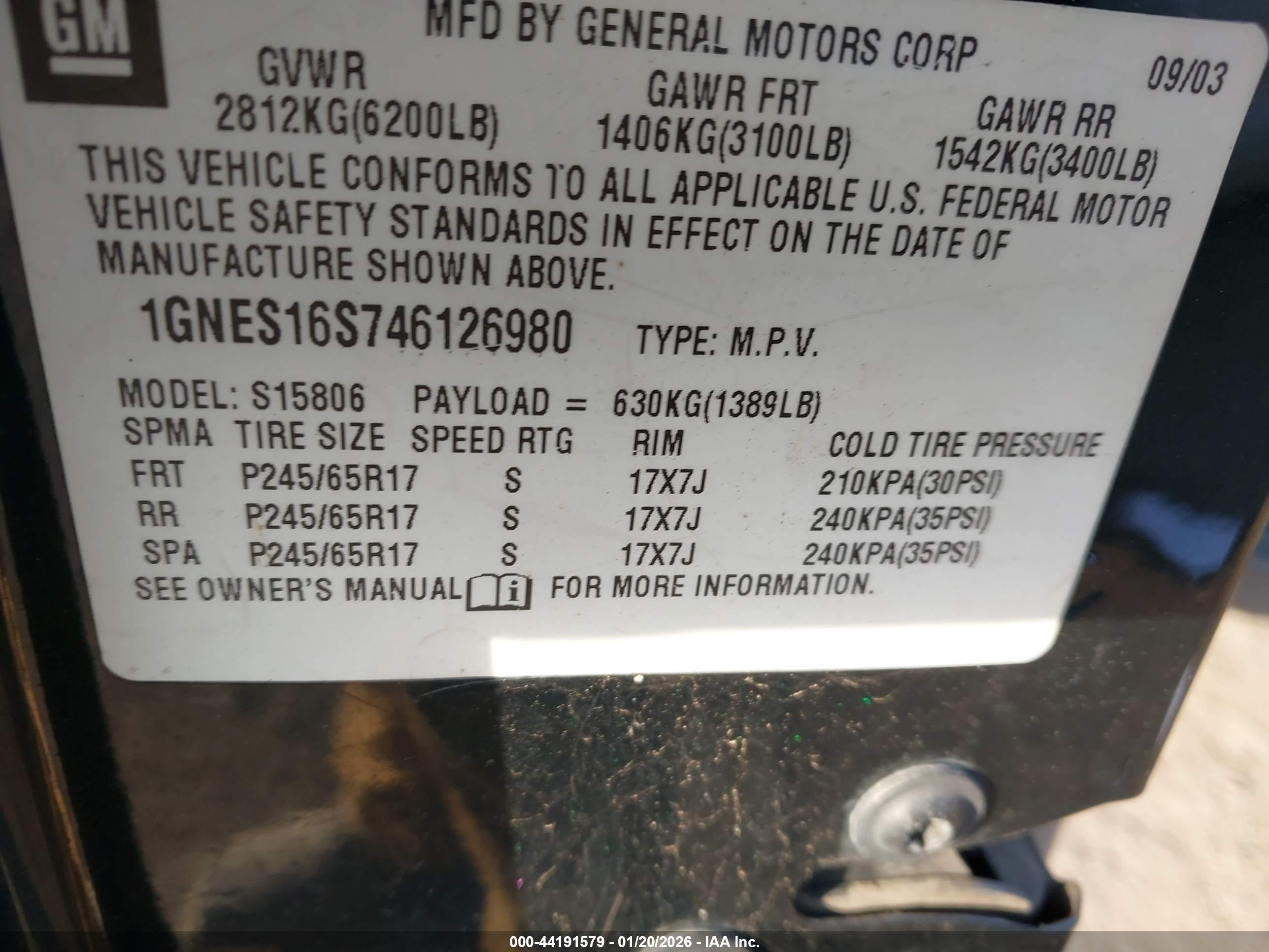 CHEVROLET TRAILBLAZER image 9