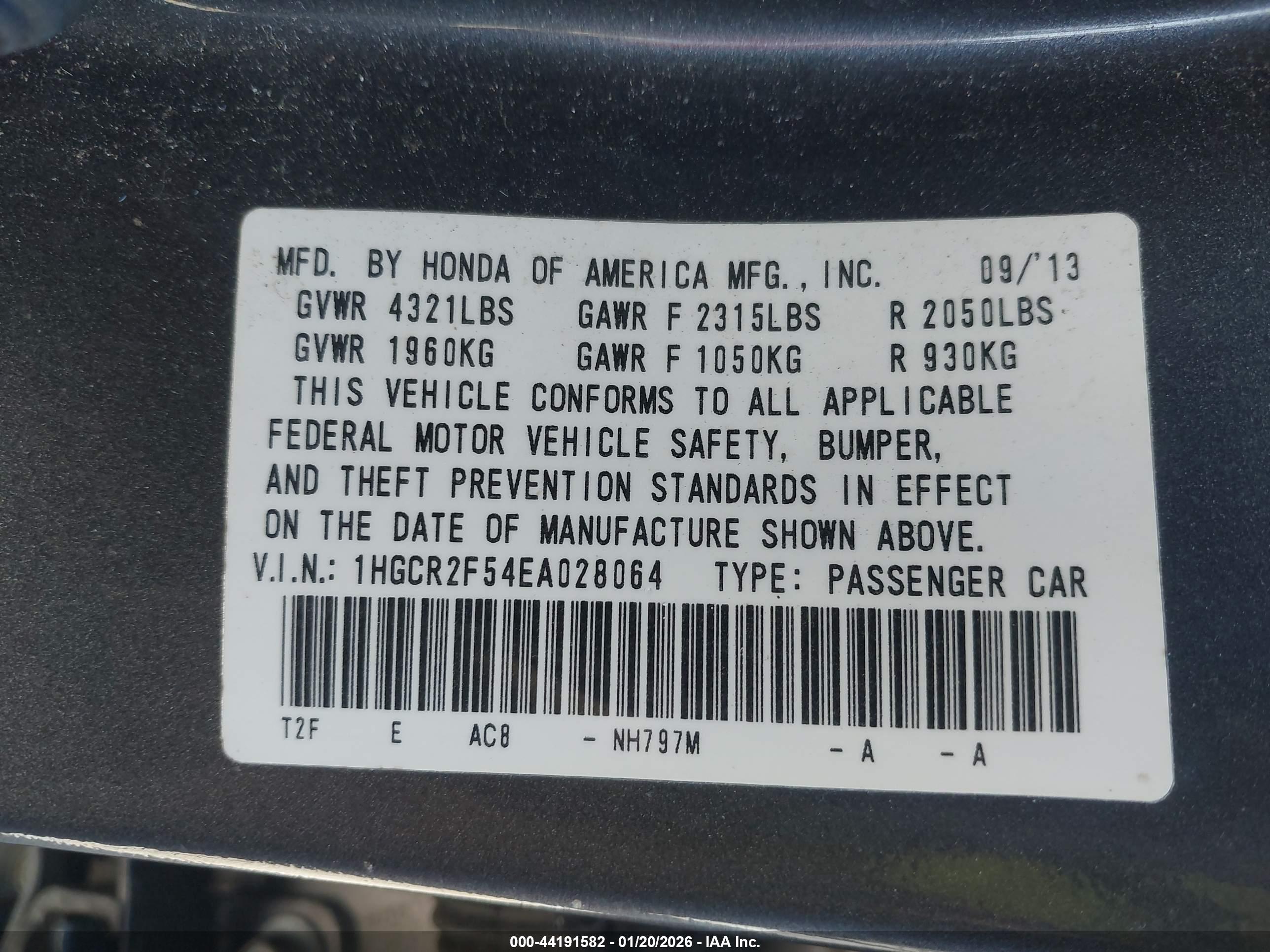 HONDA ACCORD image 9