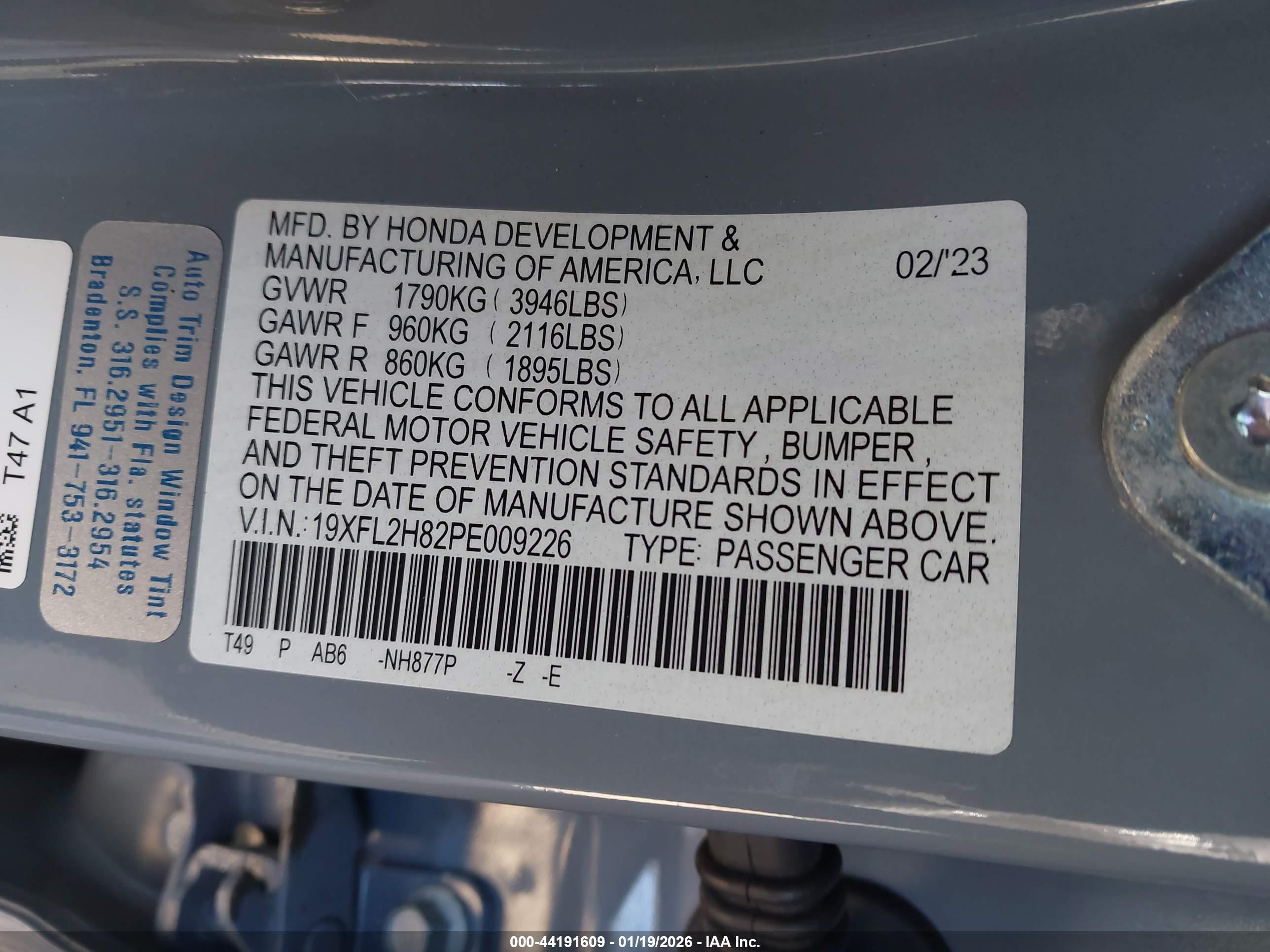 HONDA CIVIC image 9