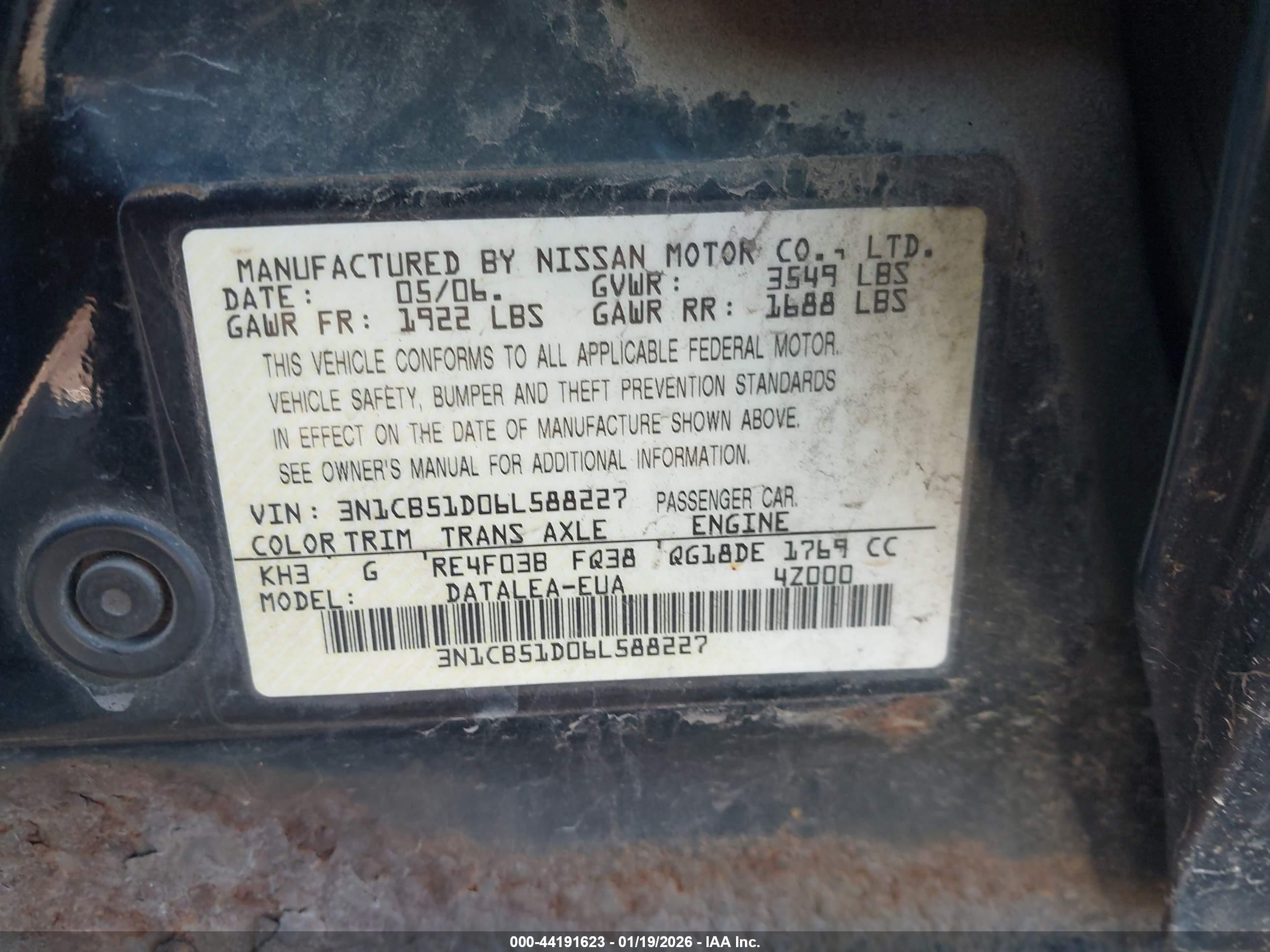 NISSAN SENTRA image 9