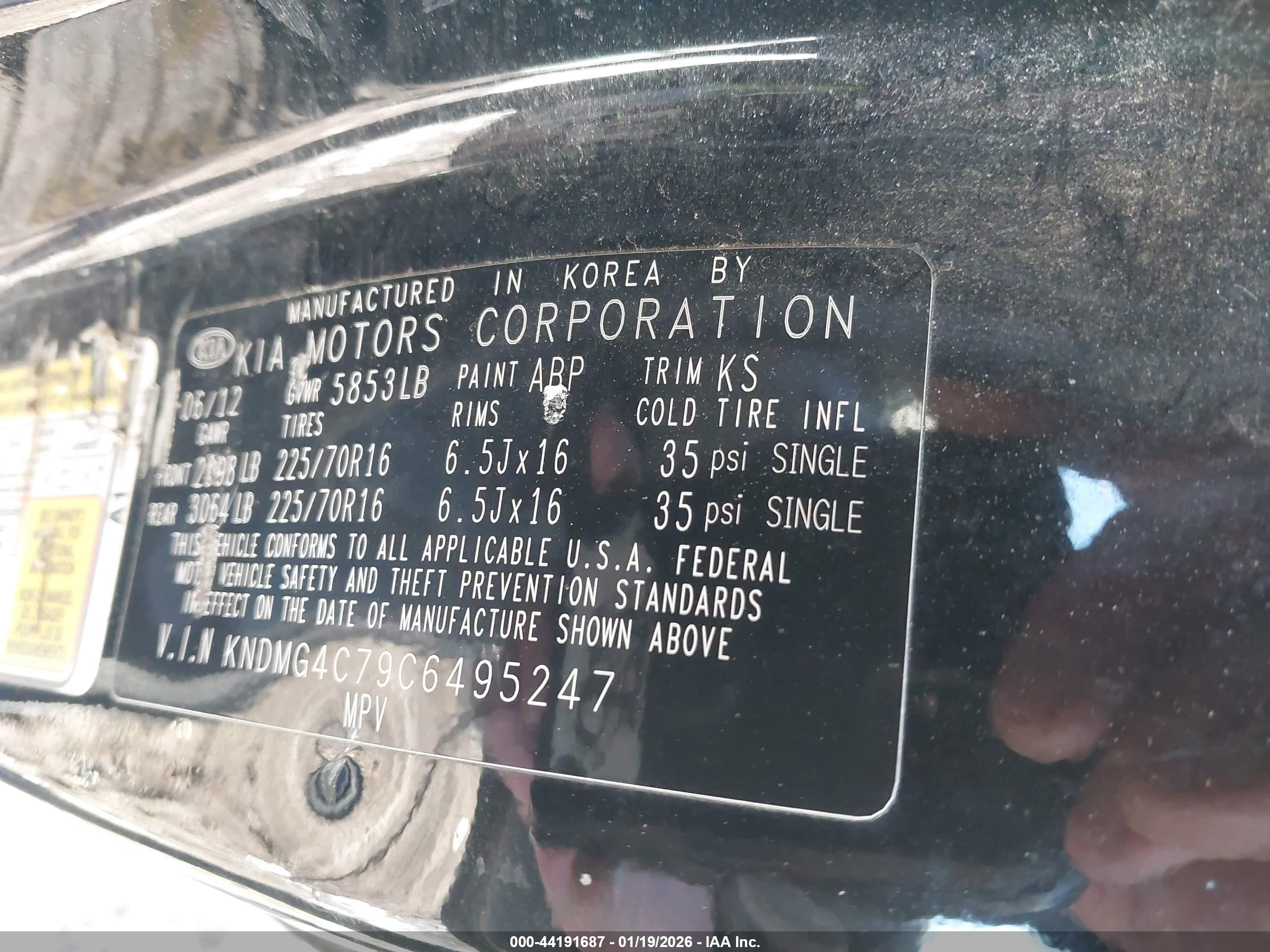 KIA SEDONA image 9