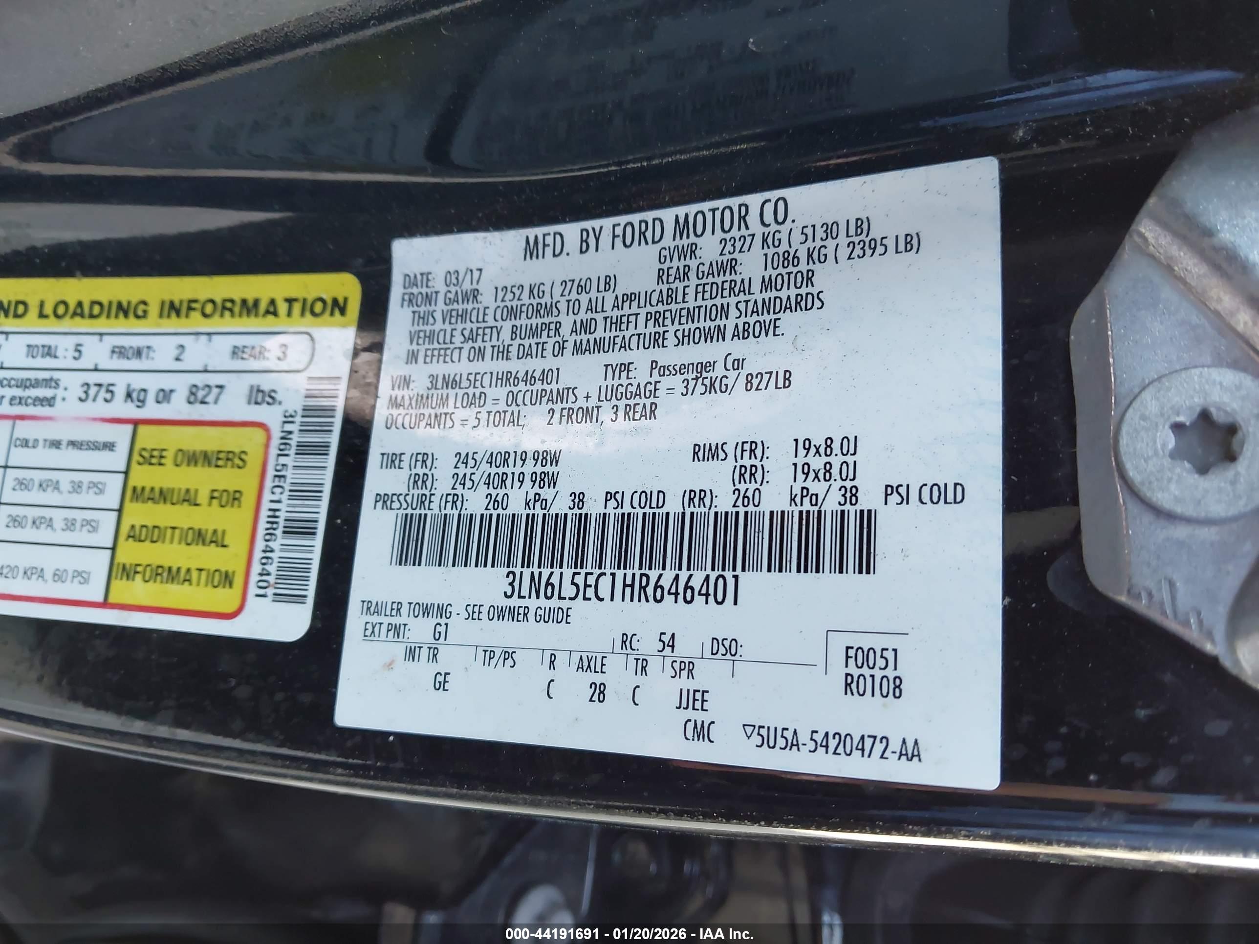 LINCOLN MKZ image 9