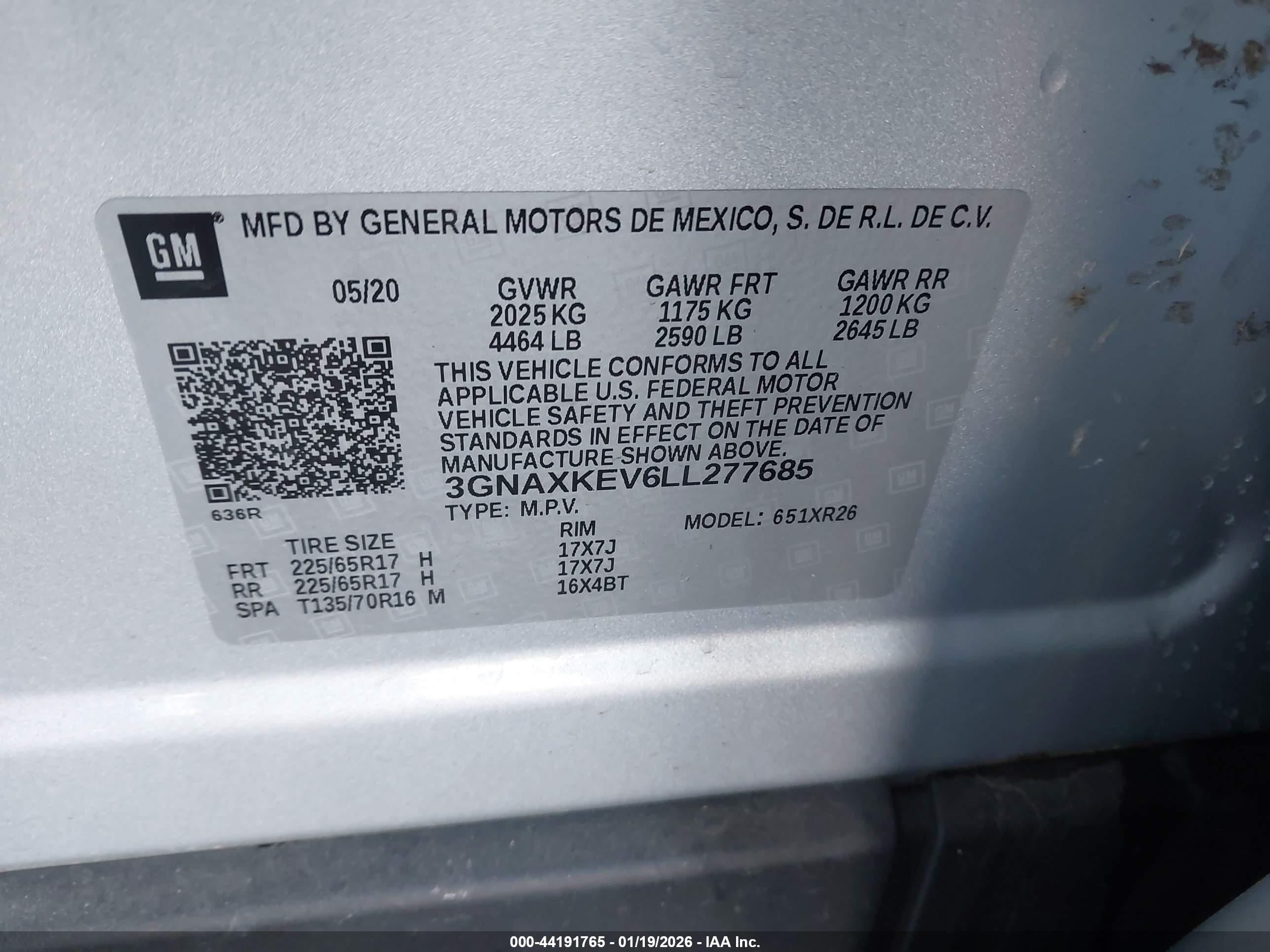 CHEVROLET EQUINOX image 9
