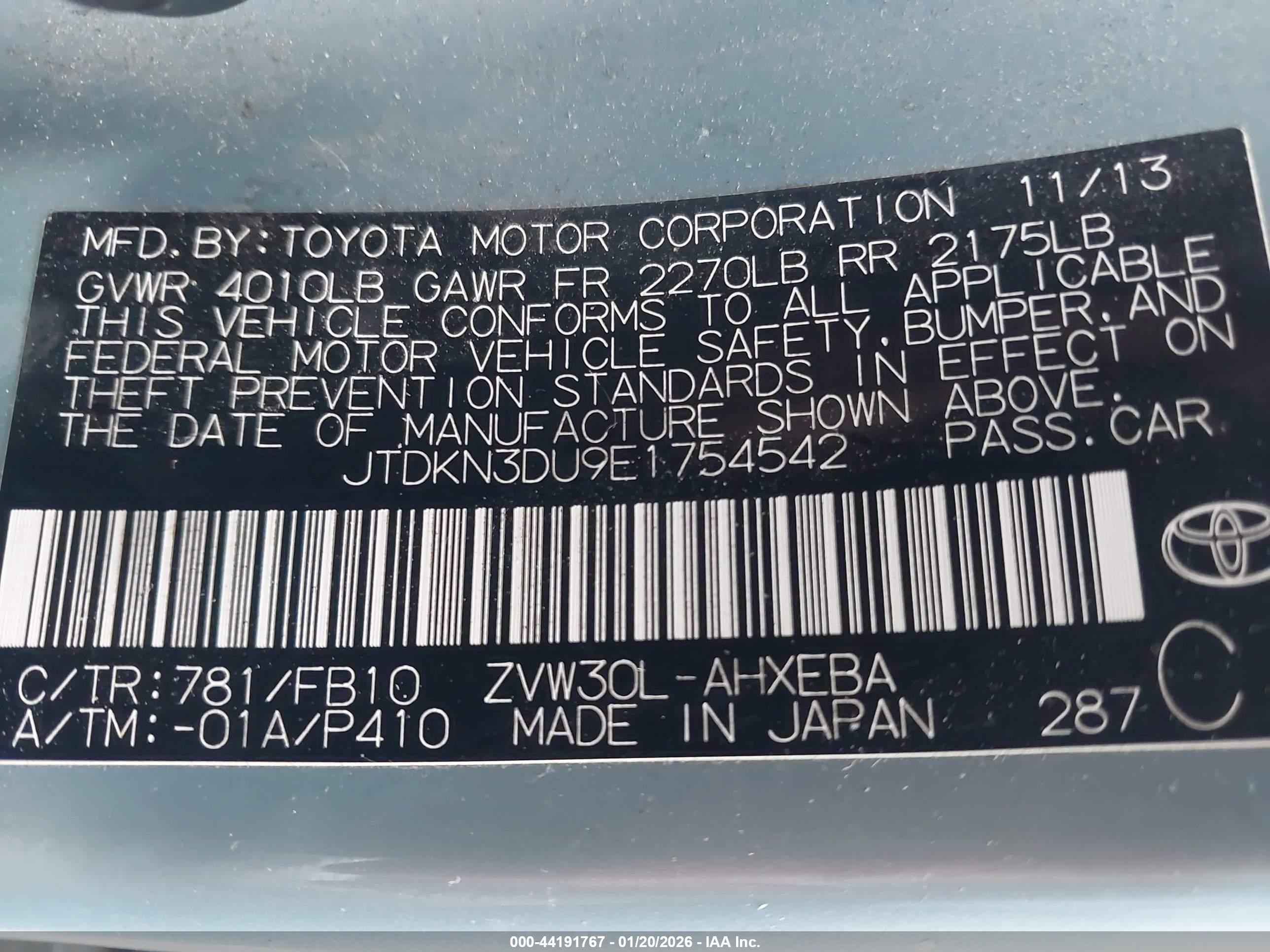 TOYOTA PRIUS image 9