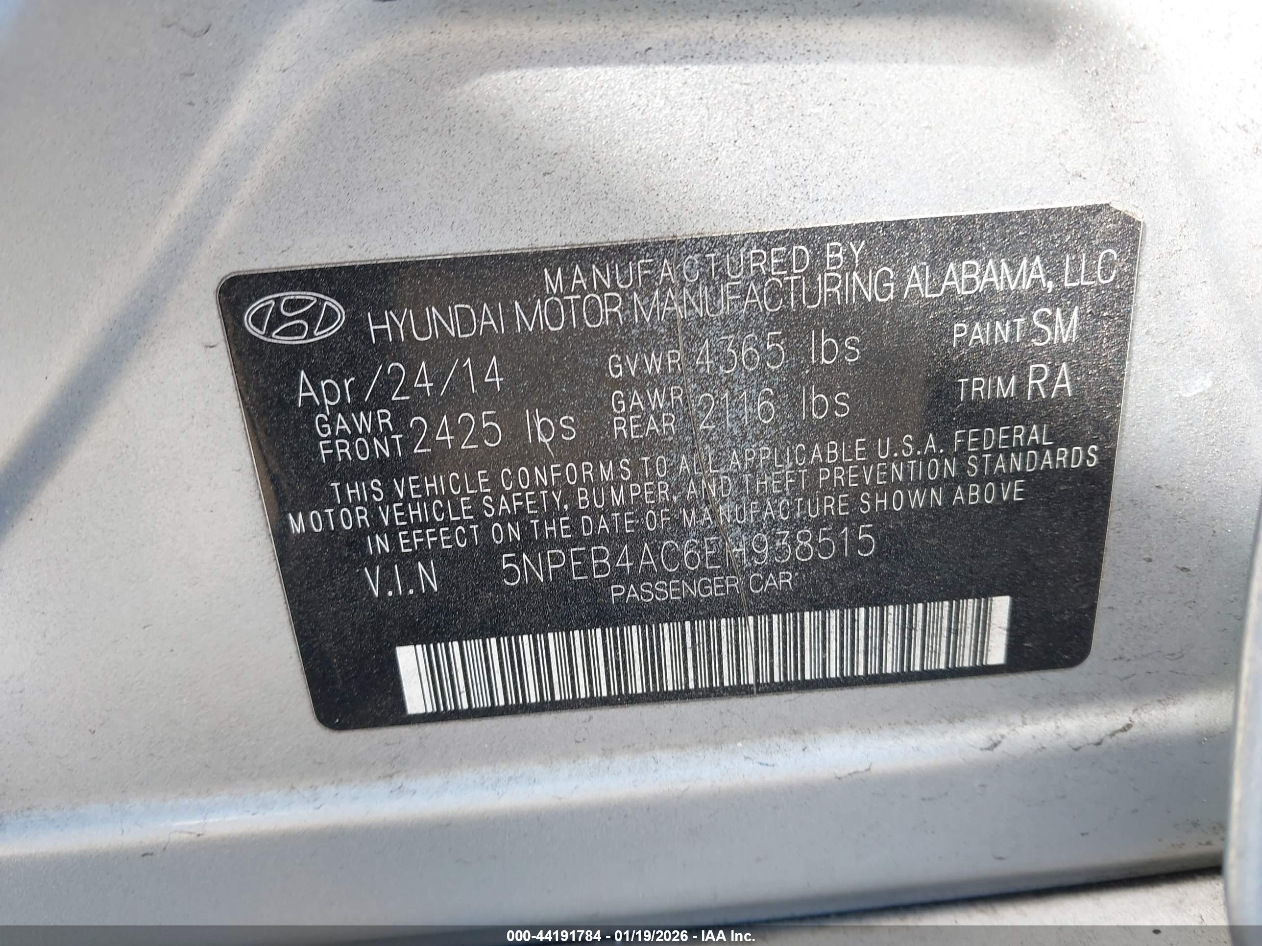 HYUNDAI SONATA image 9