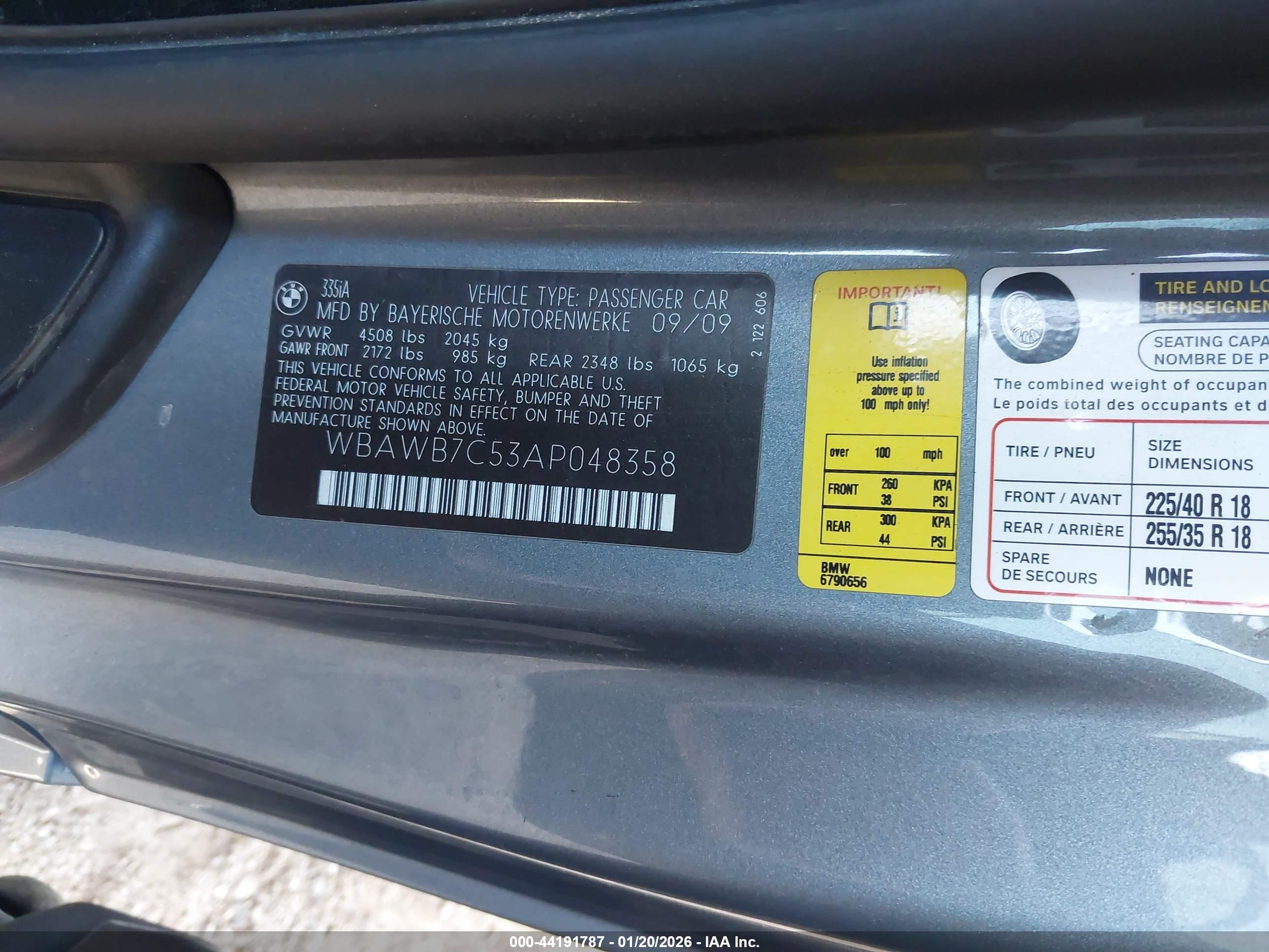 BMW 335I image 9