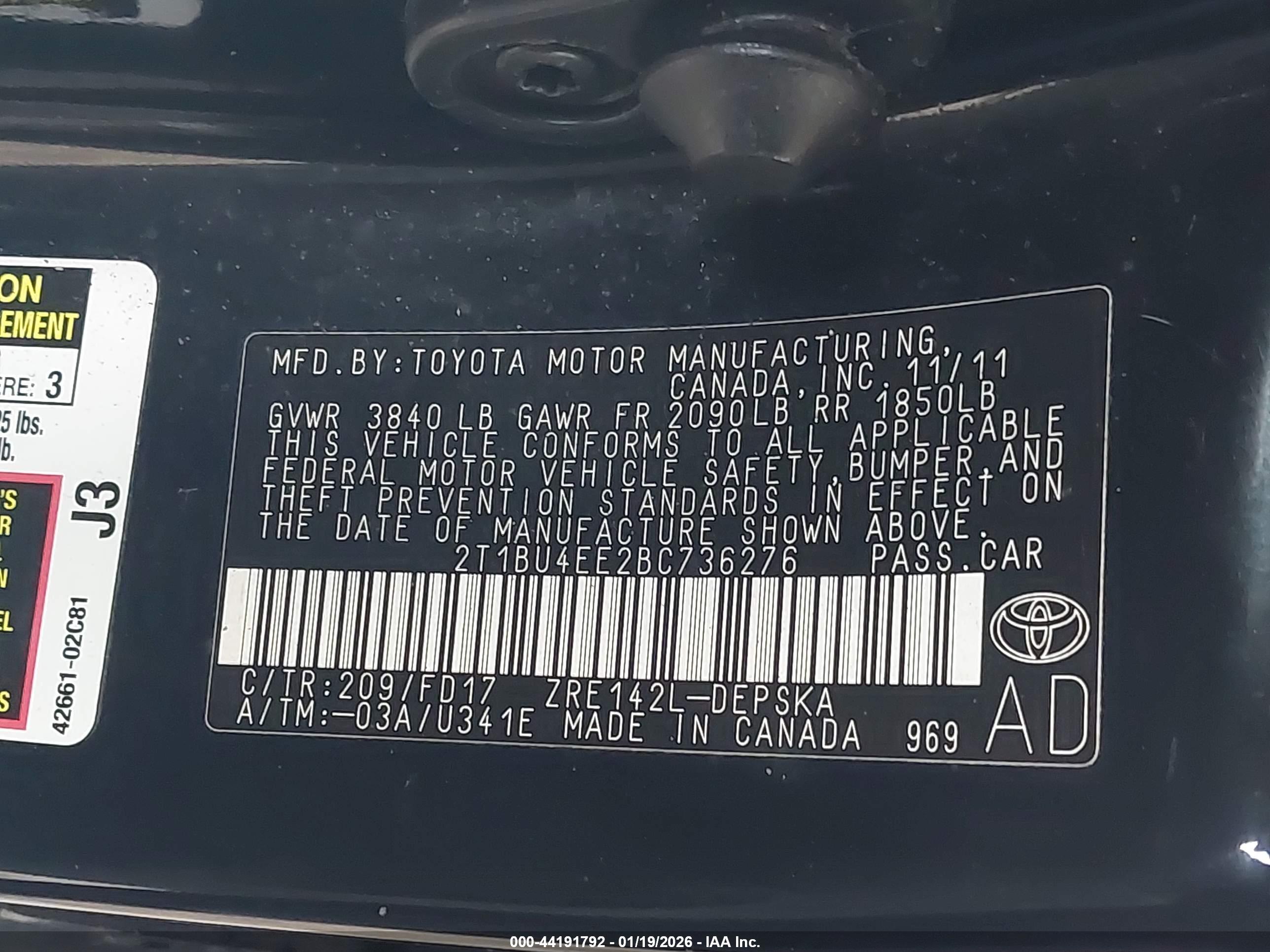 TOYOTA COROLLA image 9