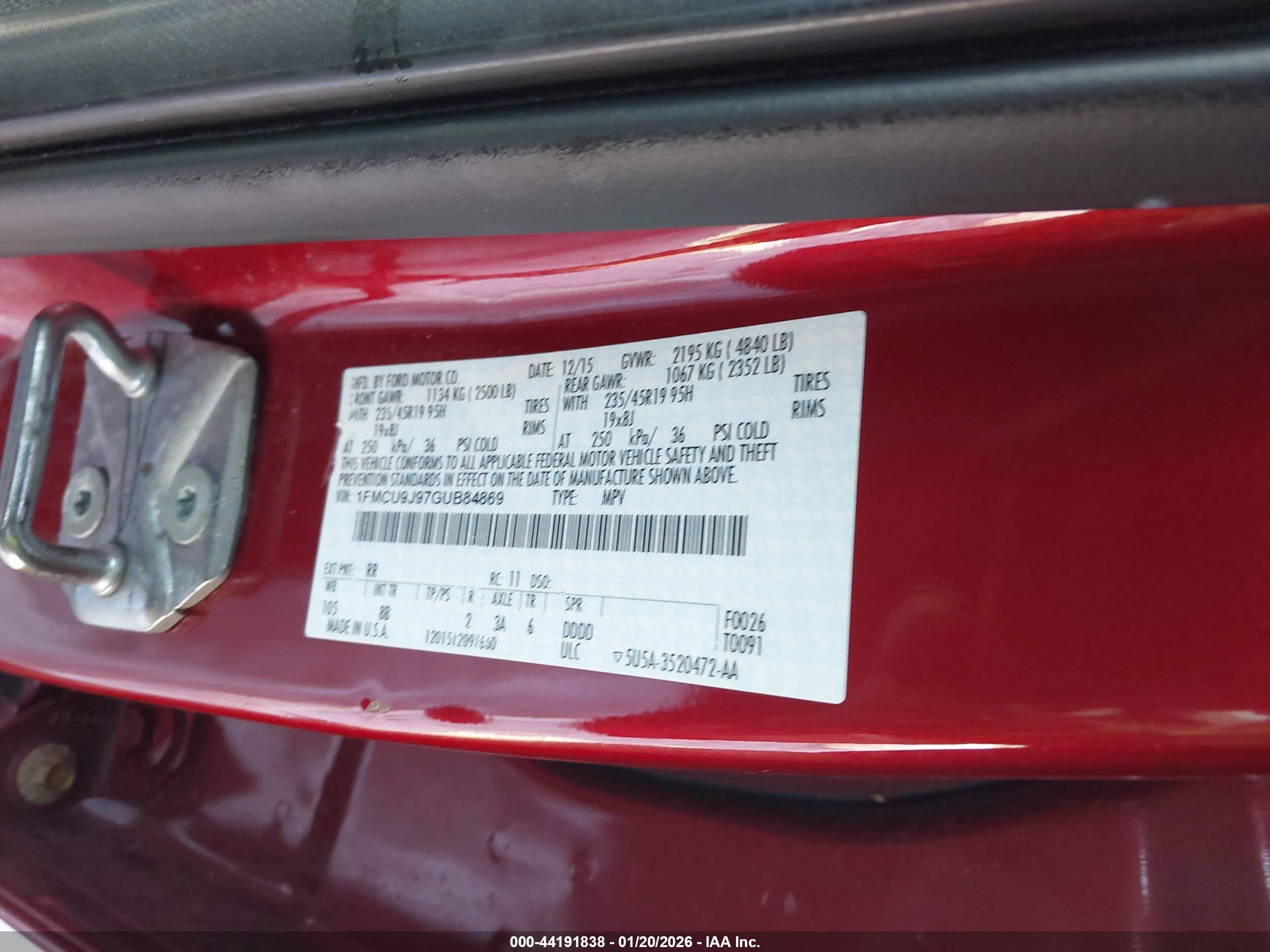 FORD ESCAPE image 9
