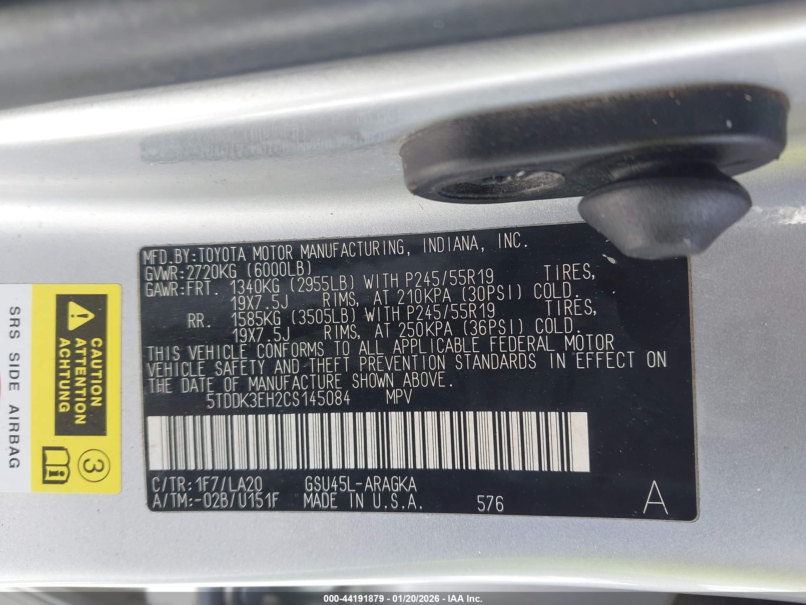 TOYOTA HIGHLANDER image 9