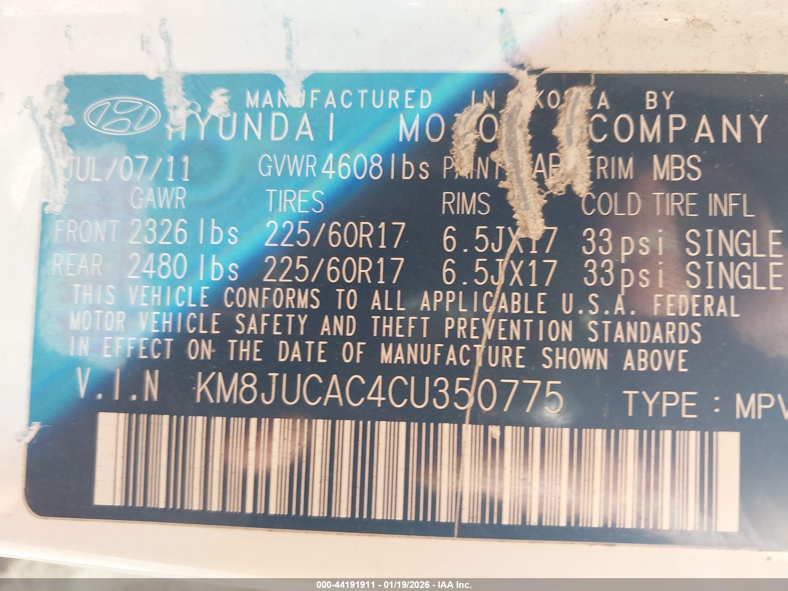 HYUNDAI TUCSON image 9