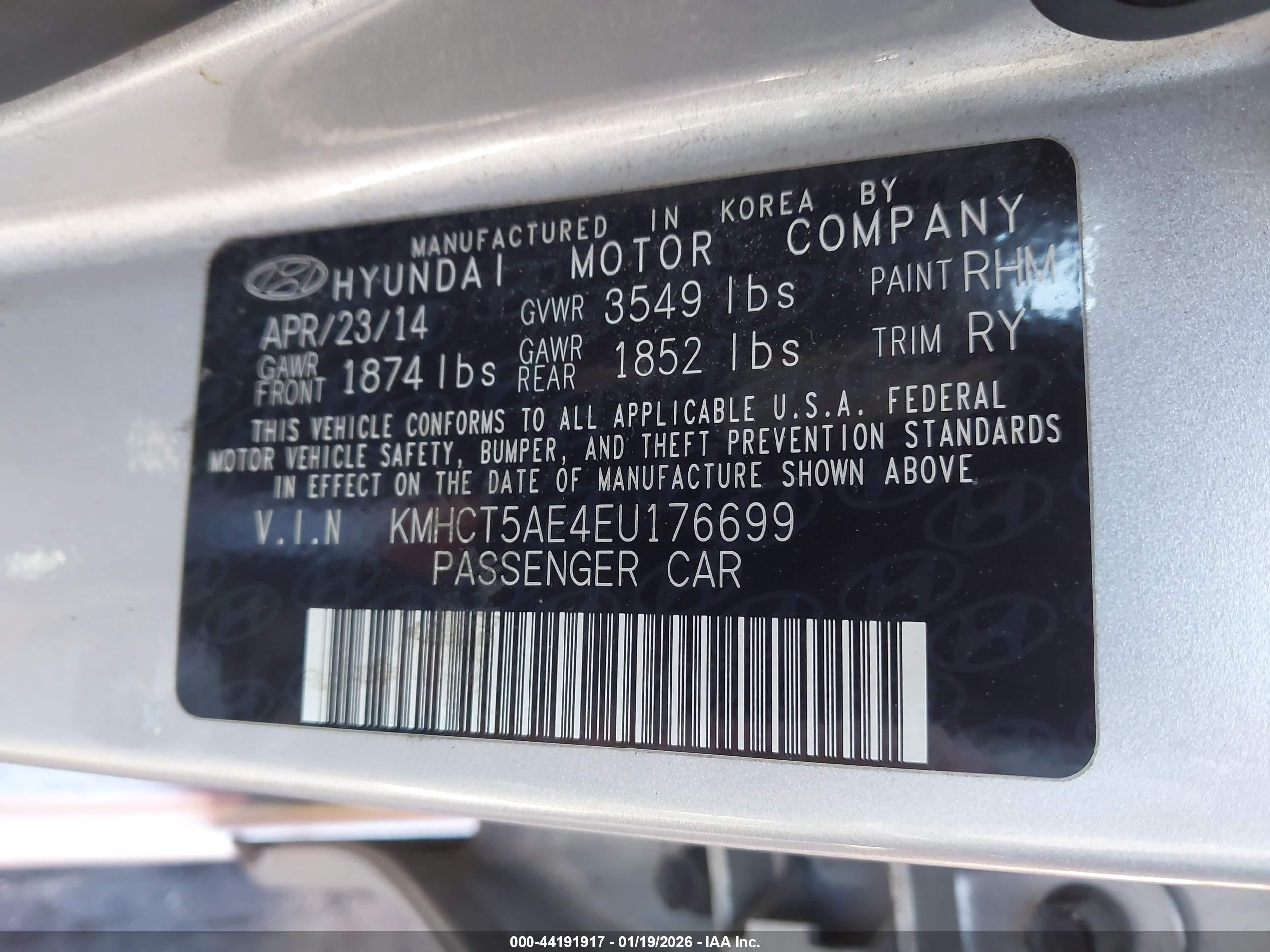 HYUNDAI ACCENT image 9
