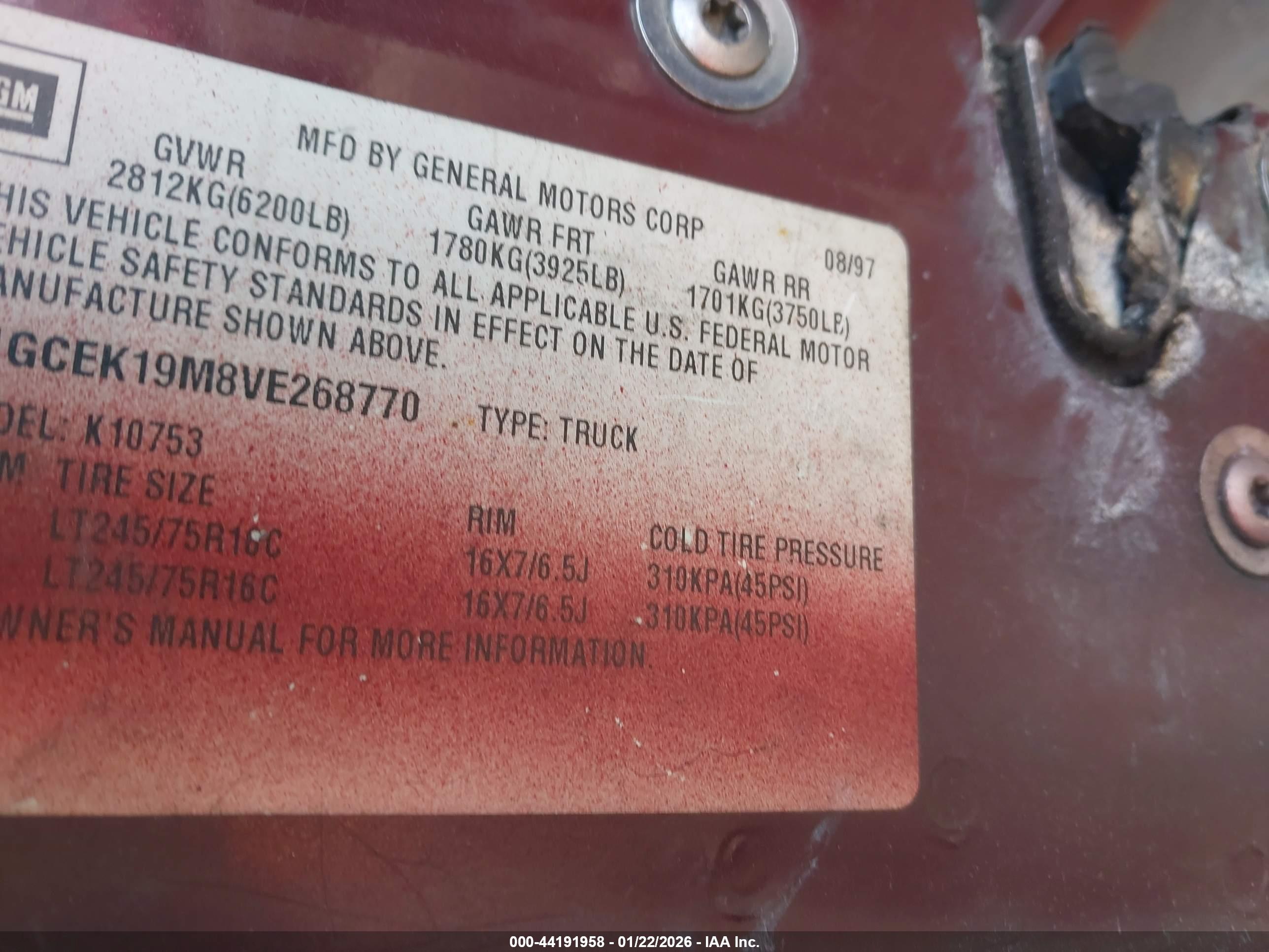CHEVROLET K1500 image 9