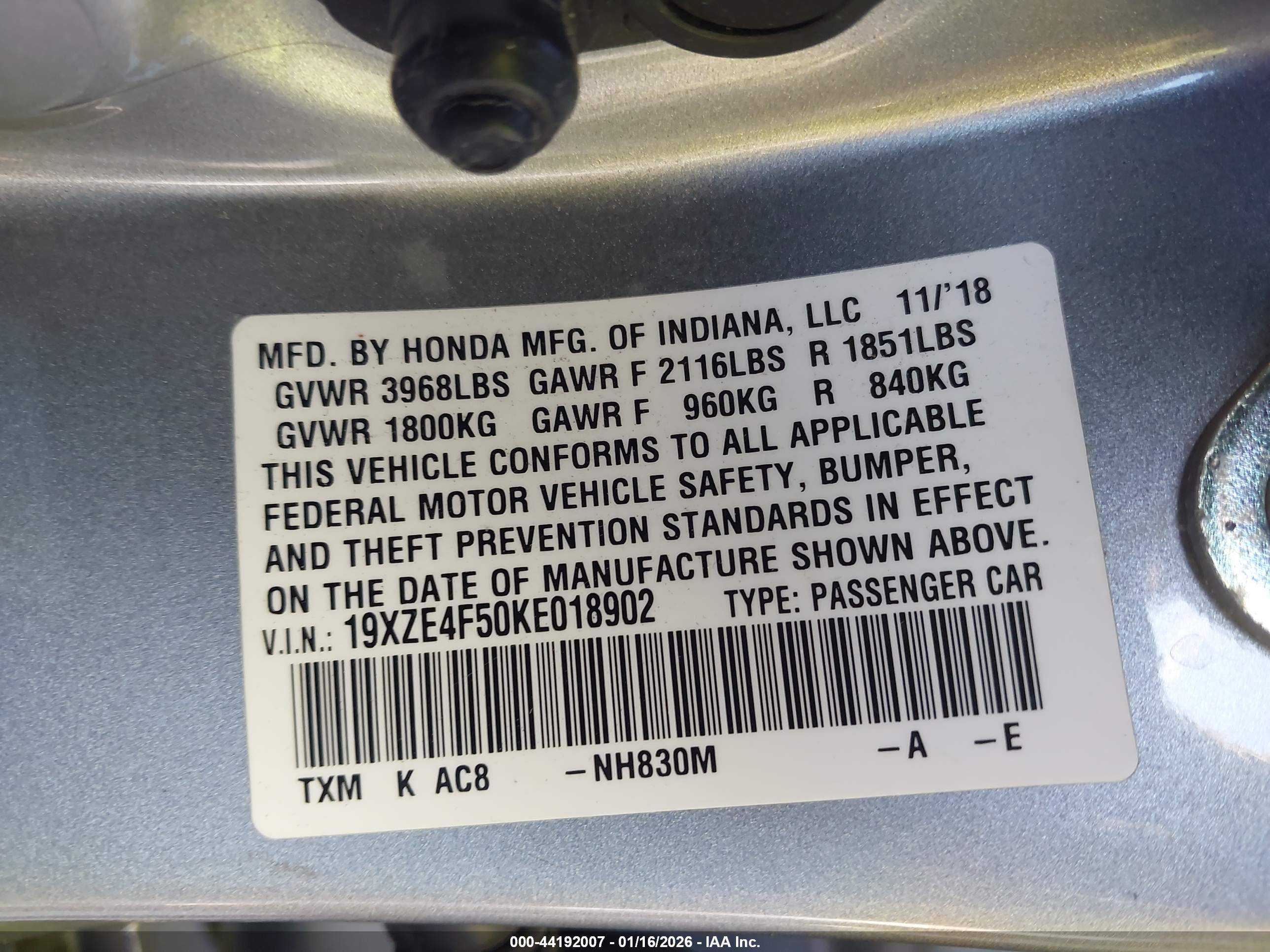 HONDA INSIGHT image 9