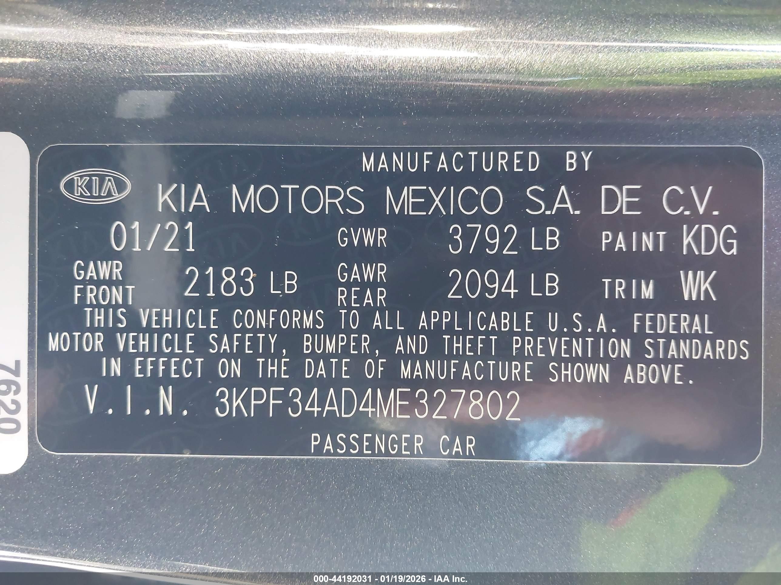 KIA FORTE image 9