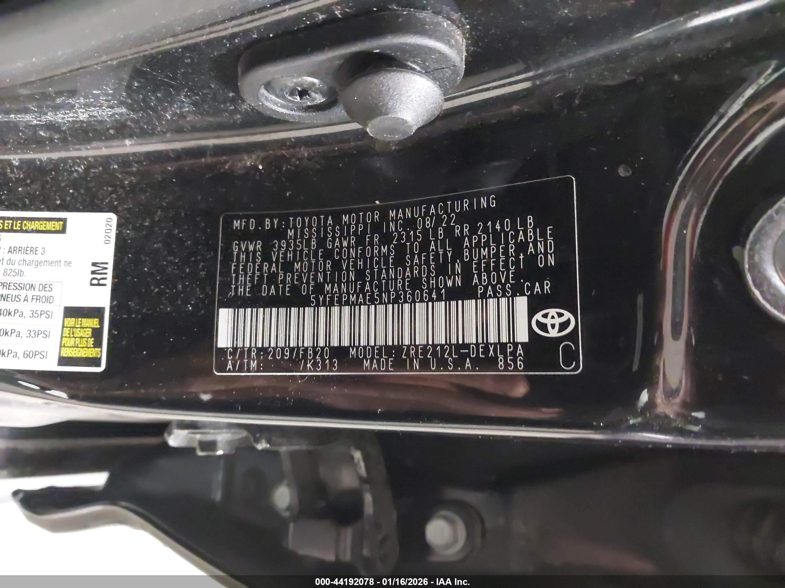 TOYOTA COROLLA image 9