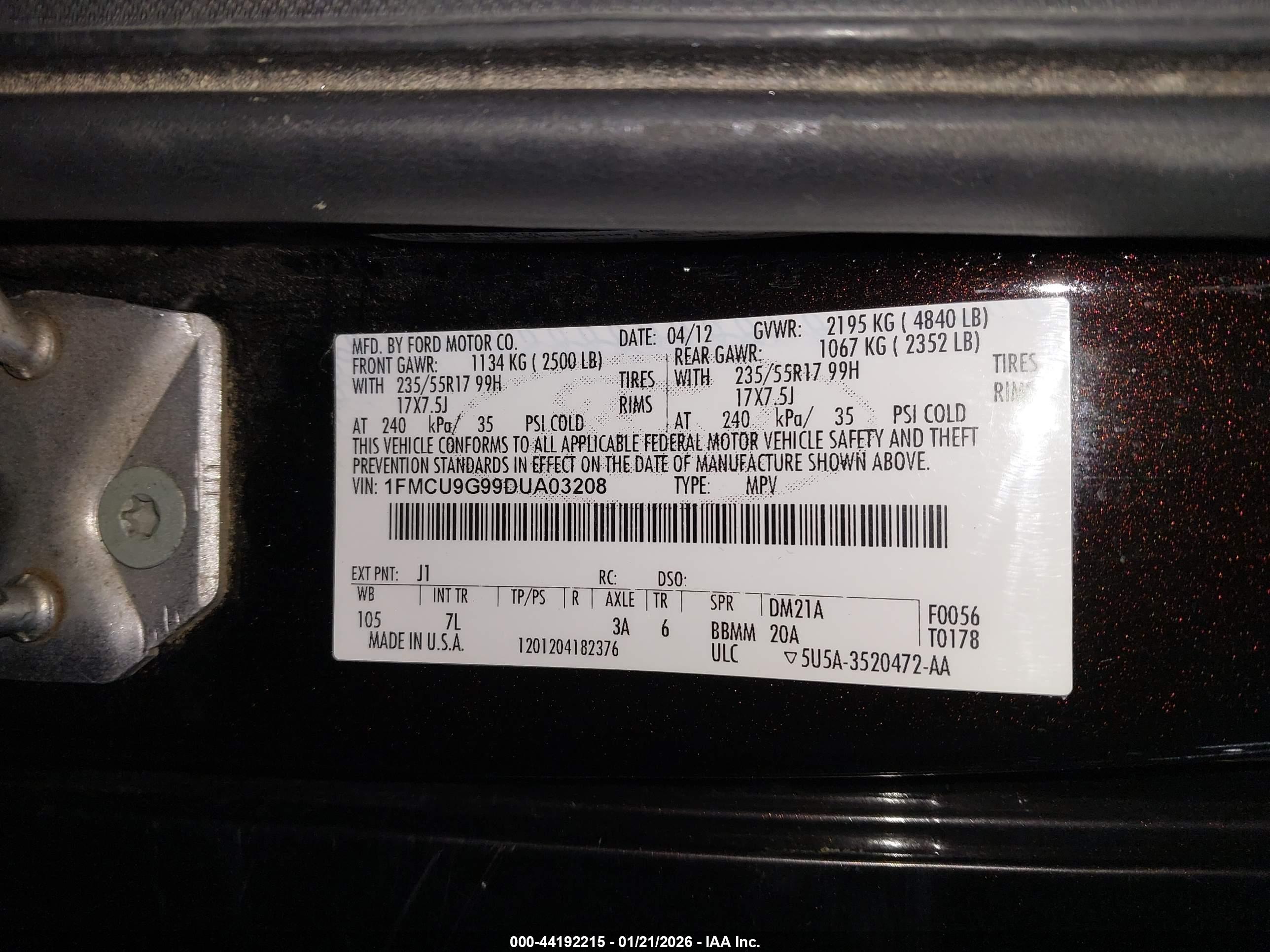 FORD ESCAPE image 9