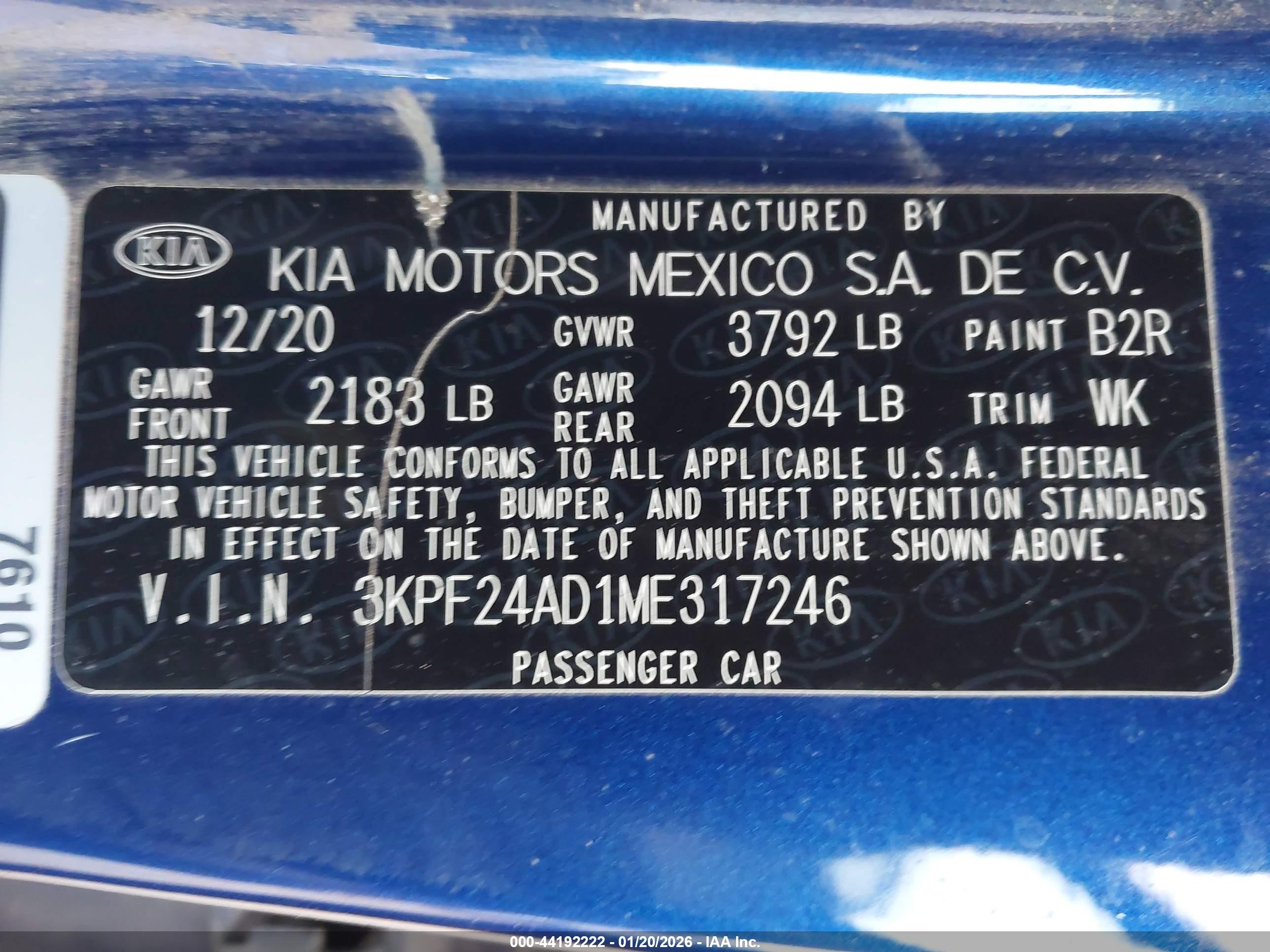 KIA FORTE image 9