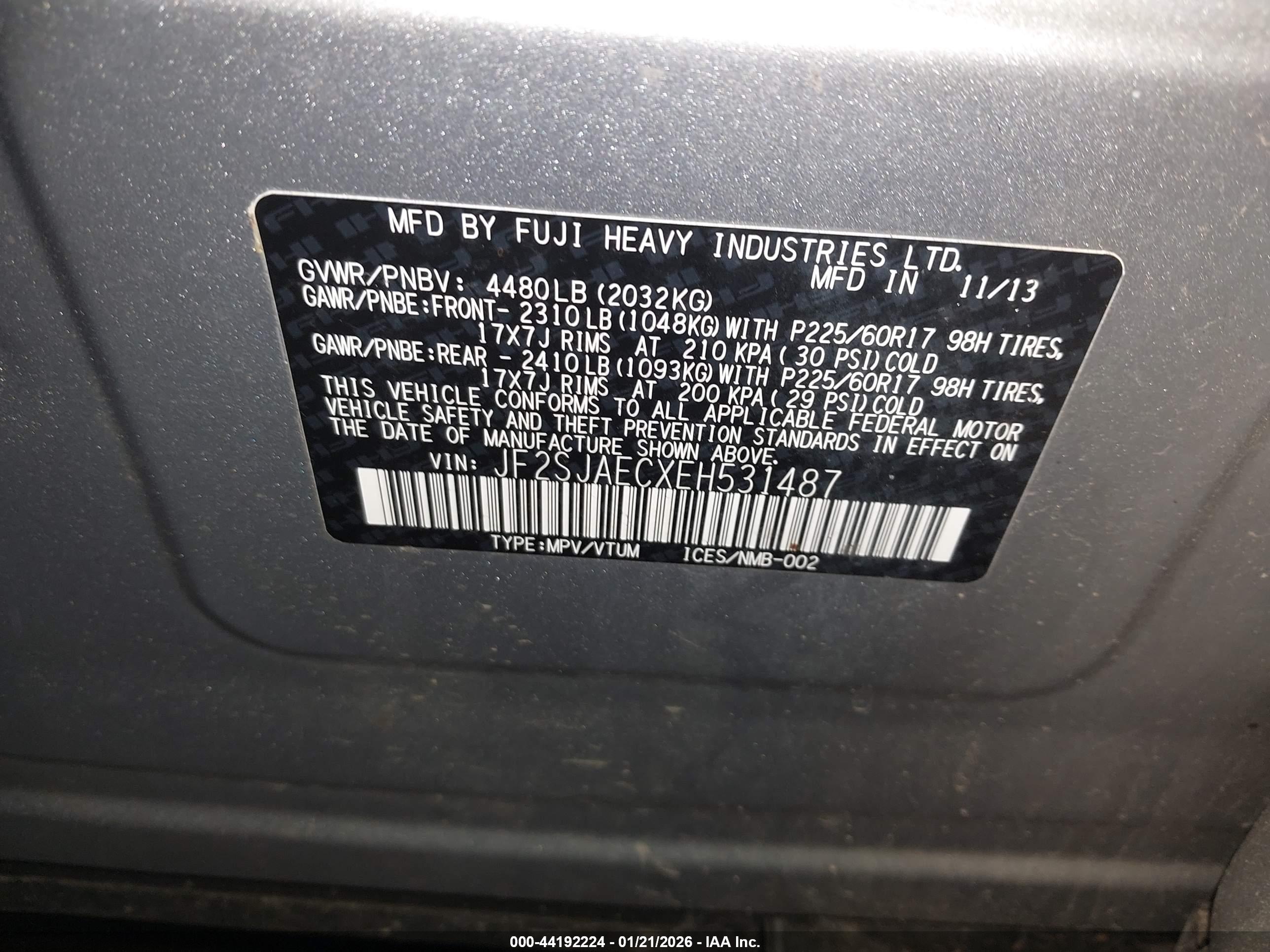 SUBARU FORESTER image 9