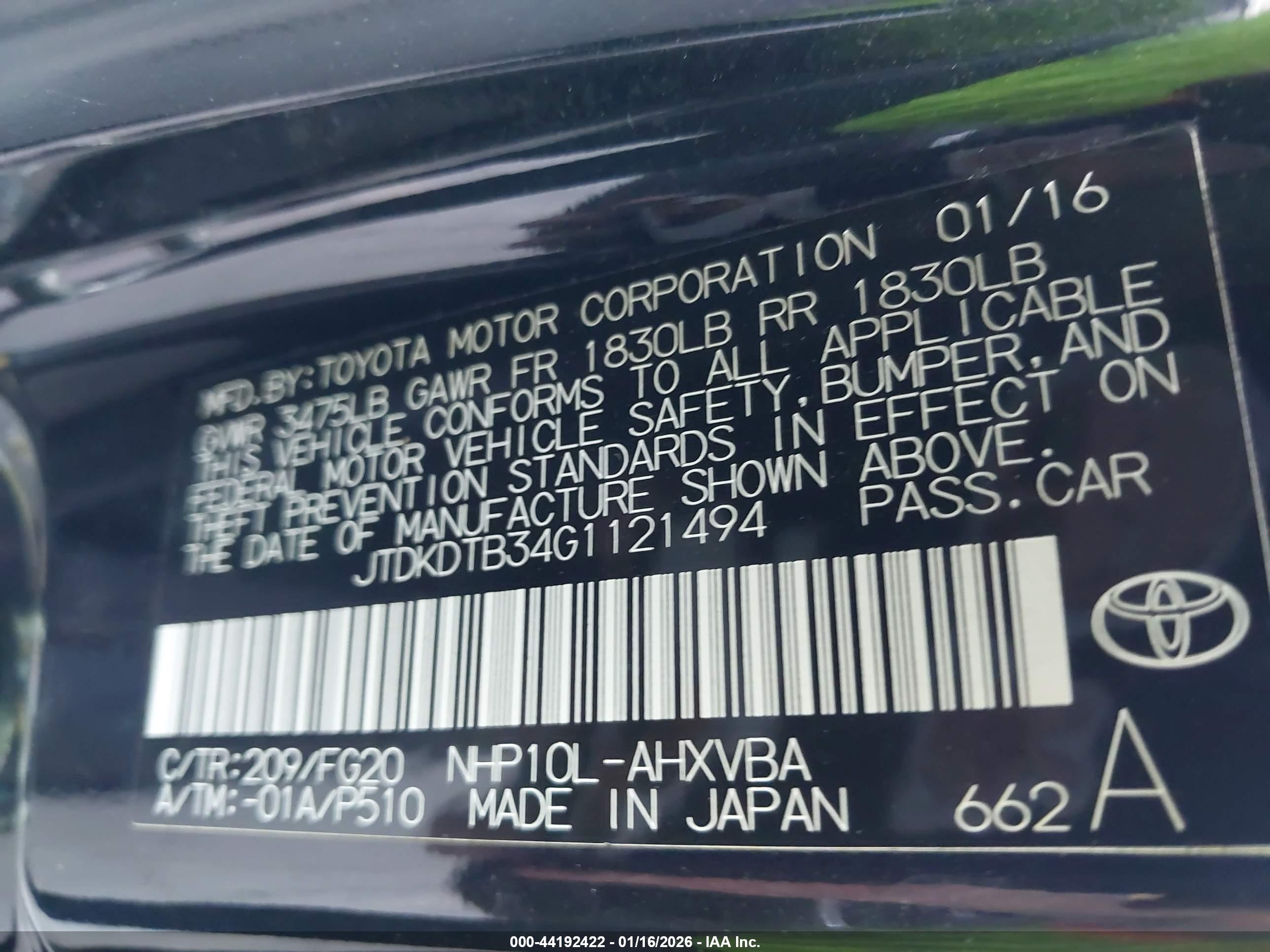 TOYOTA PRIUS image 9