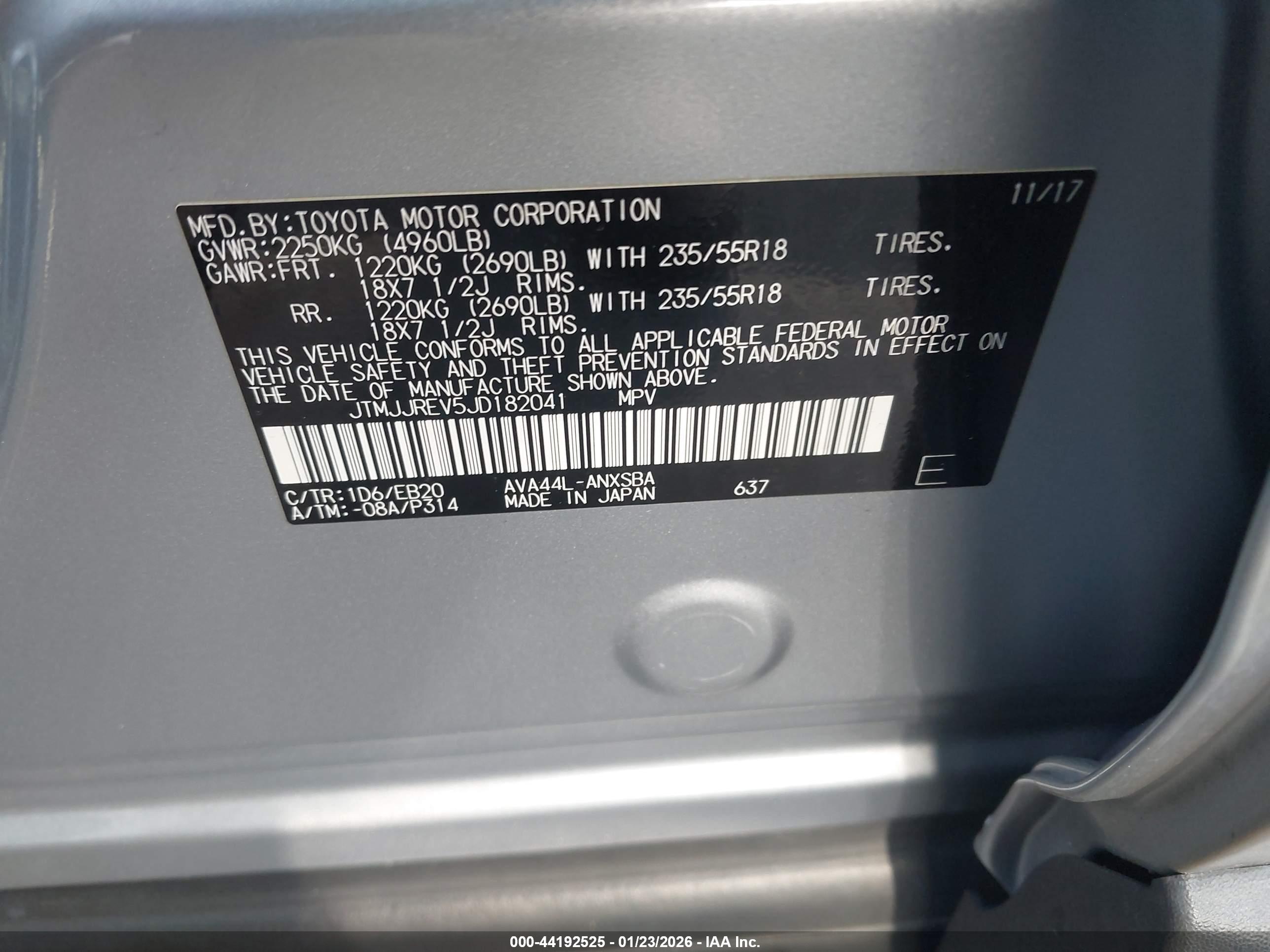TOYOTA RAV4 image 9