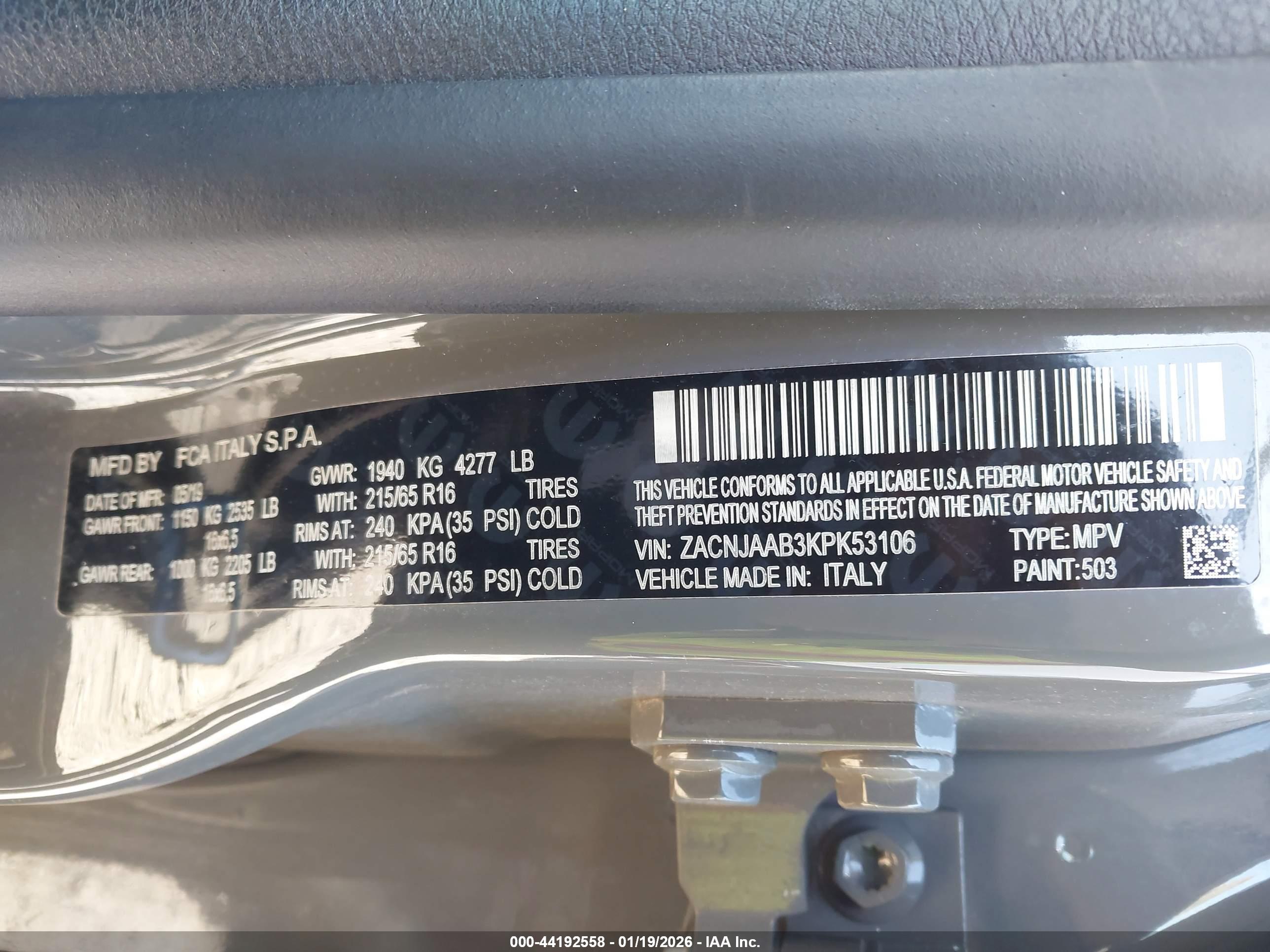 JEEP RENEGADE image 9