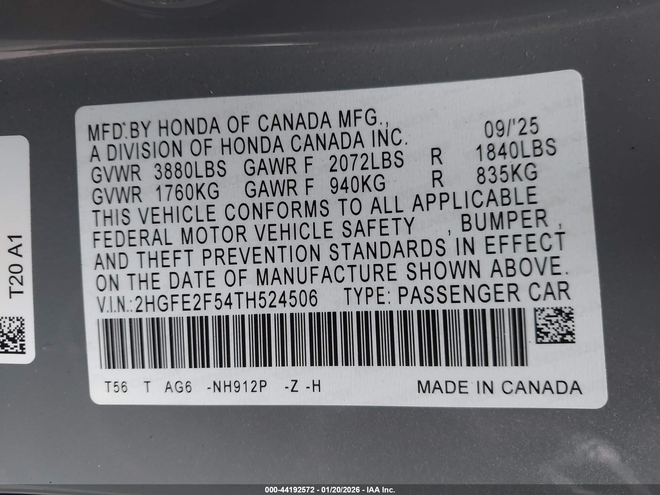 HONDA CIVIC image 9