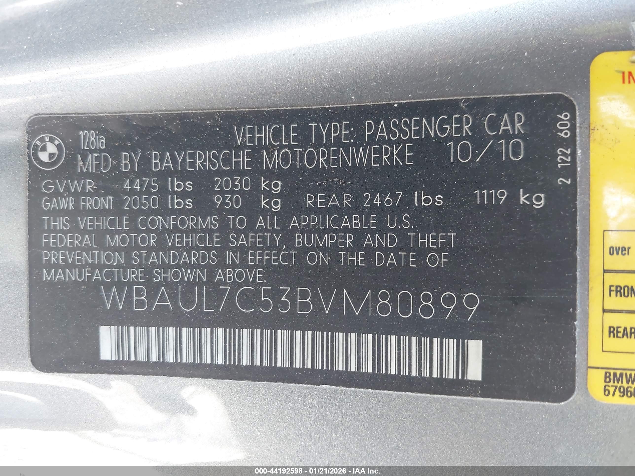 BMW 128I image 9