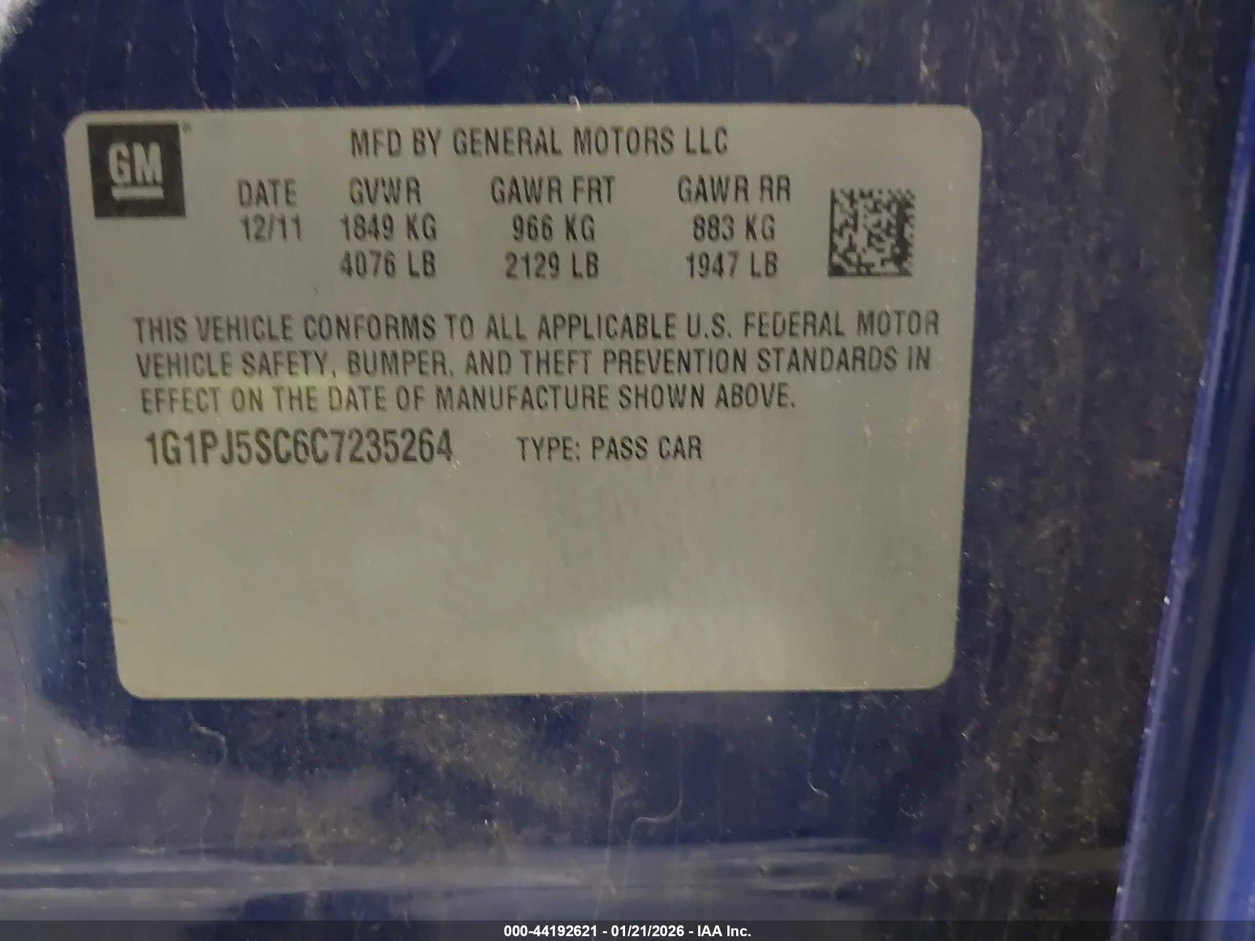 CHEVROLET CRUZE image 9