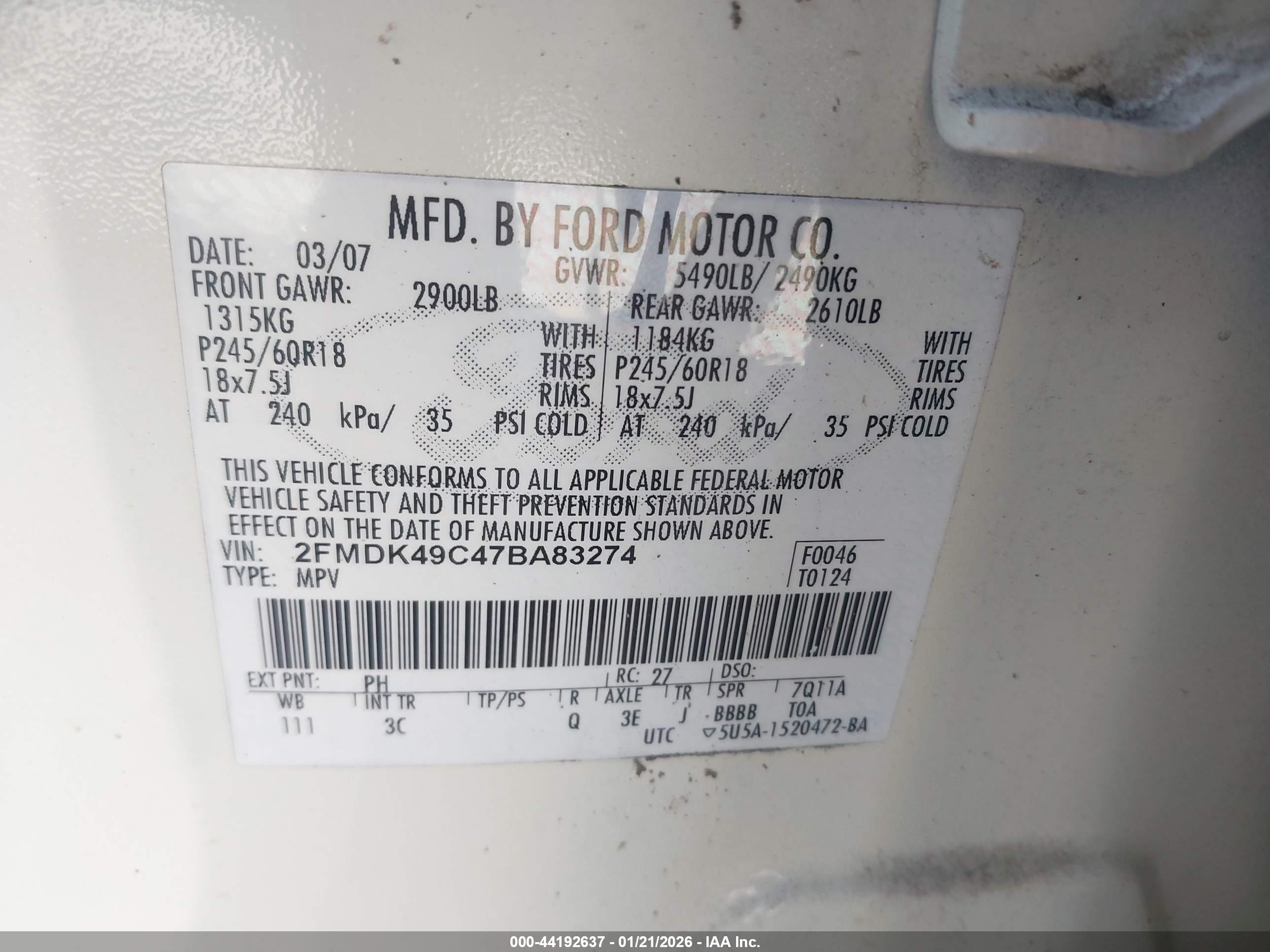 FORD EDGE image 9
