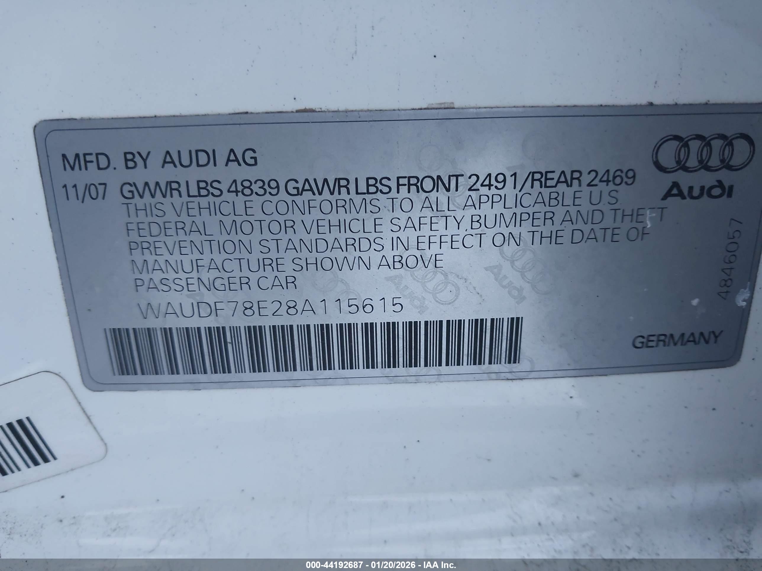 AUDI A4 image 9