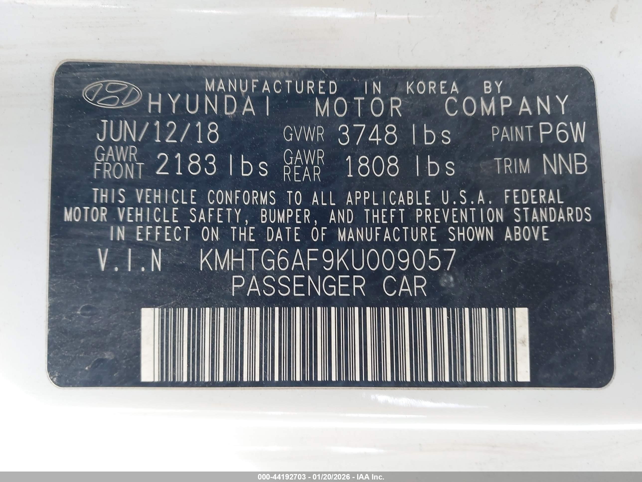 HYUNDAI VELOSTER image 9