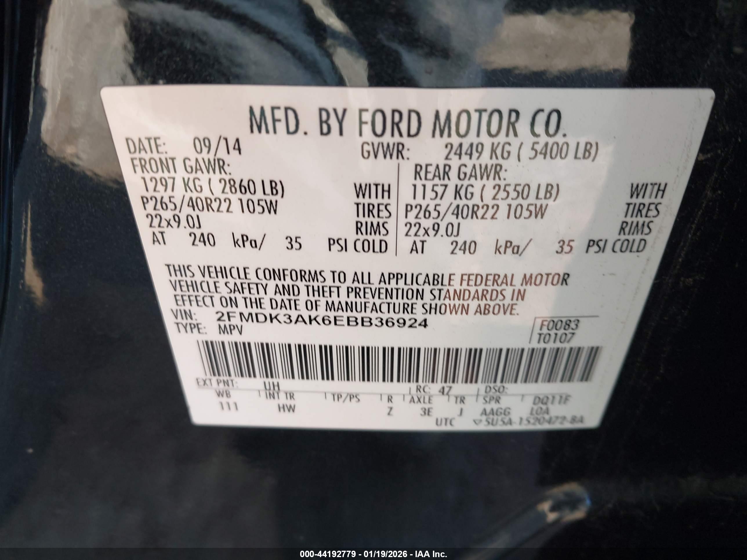 FORD EDGE image 9