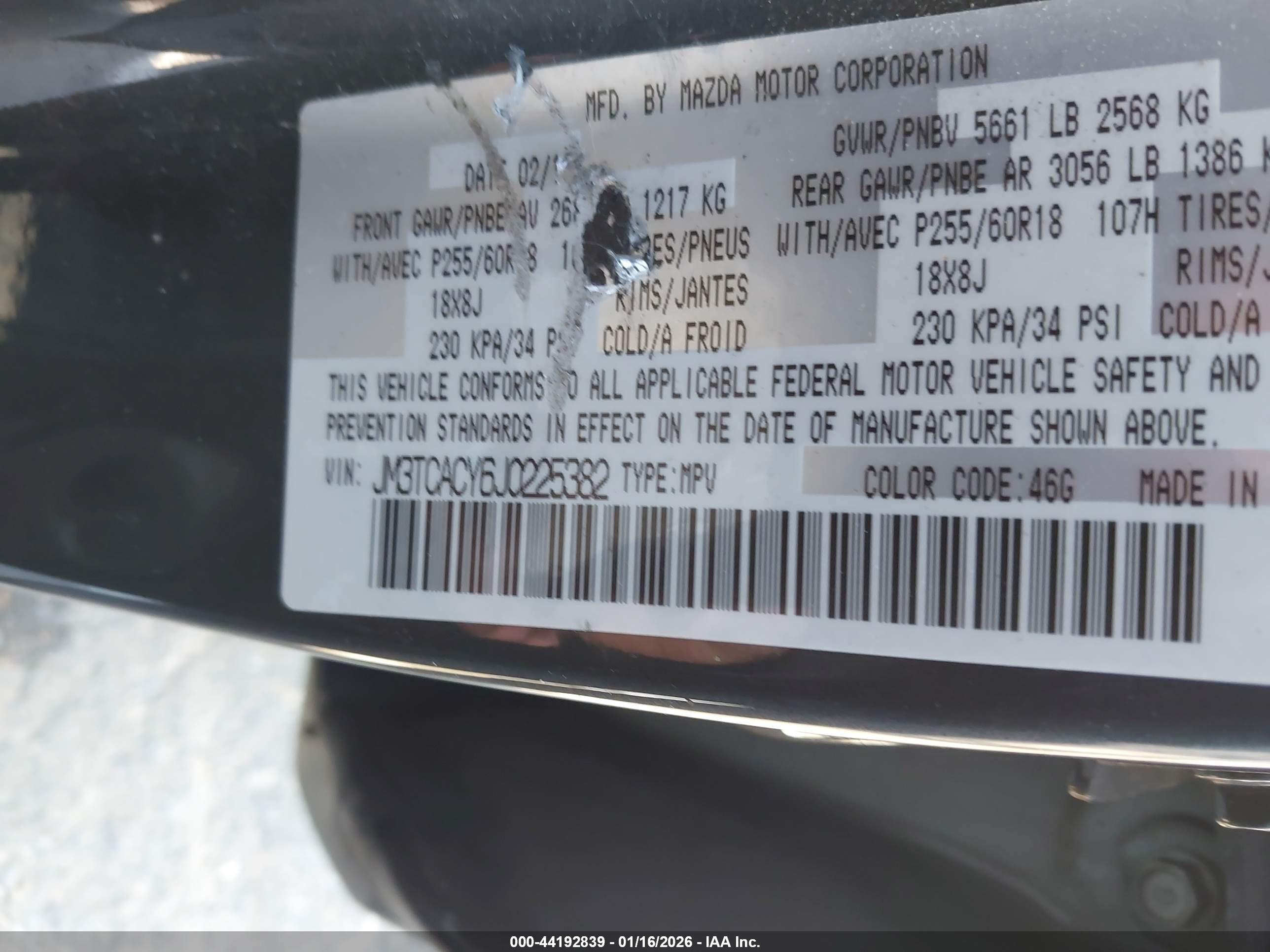MAZDA CX-9 image 9