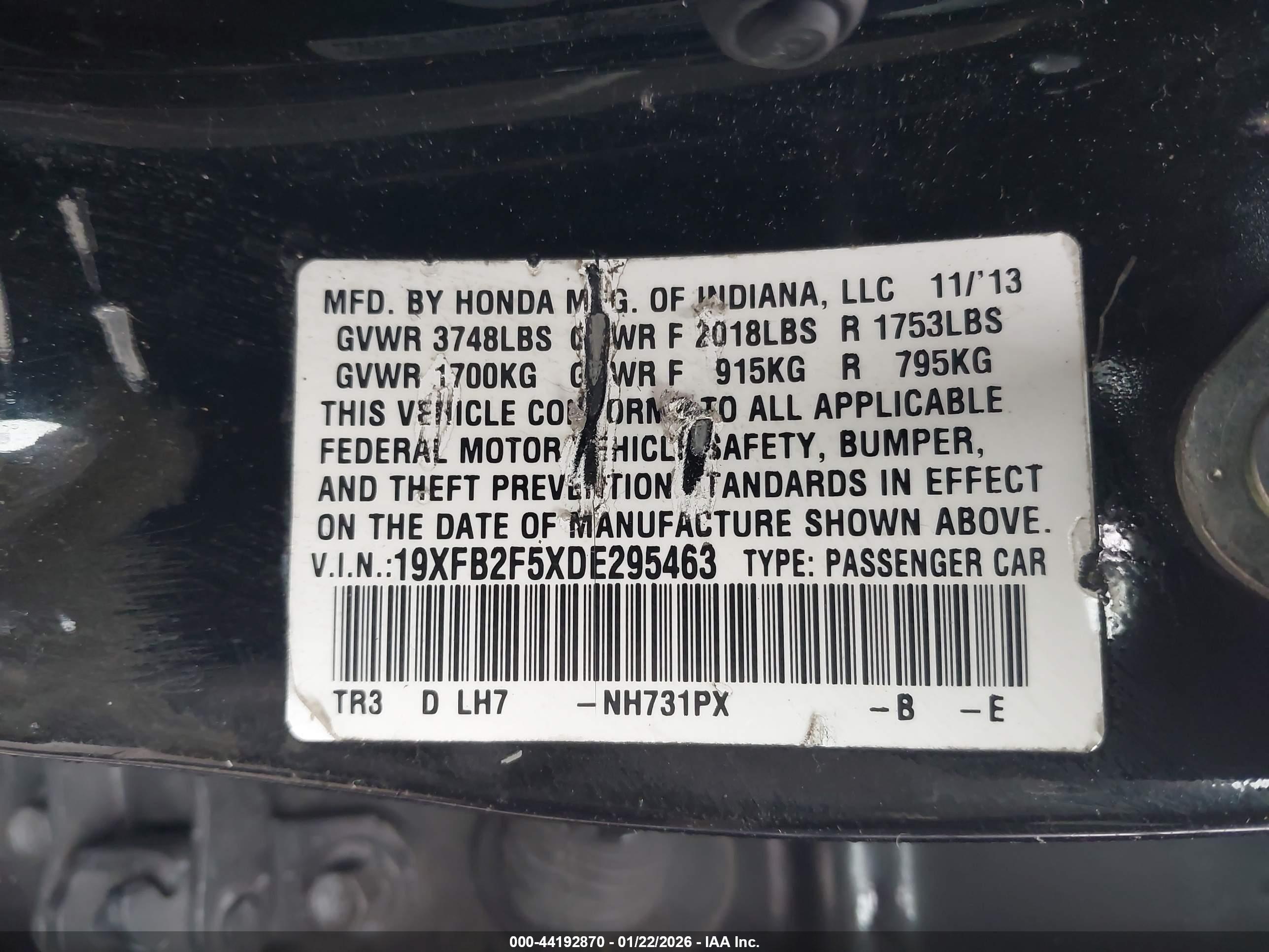 HONDA CIVIC image 9