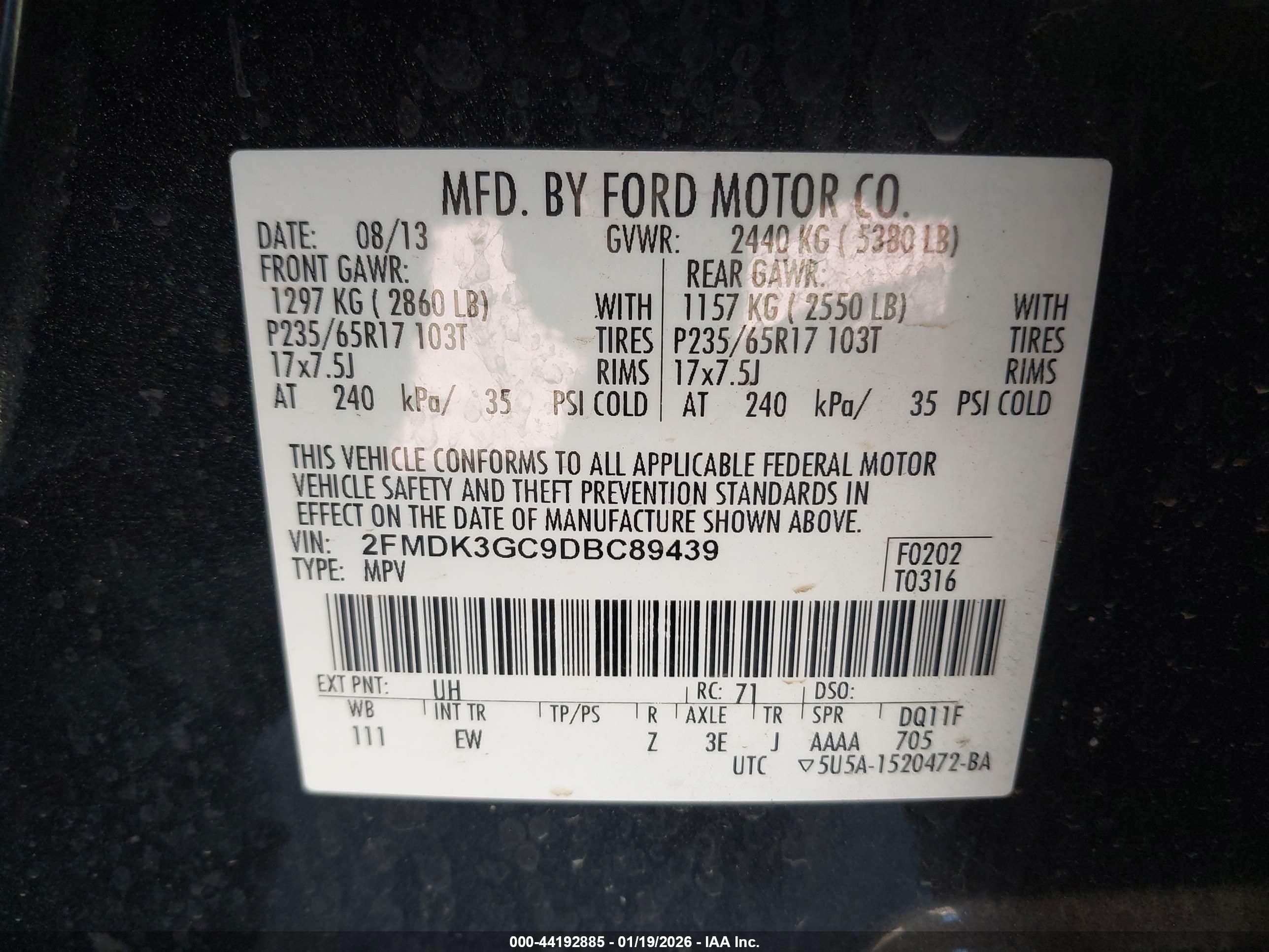 FORD EDGE image 9
